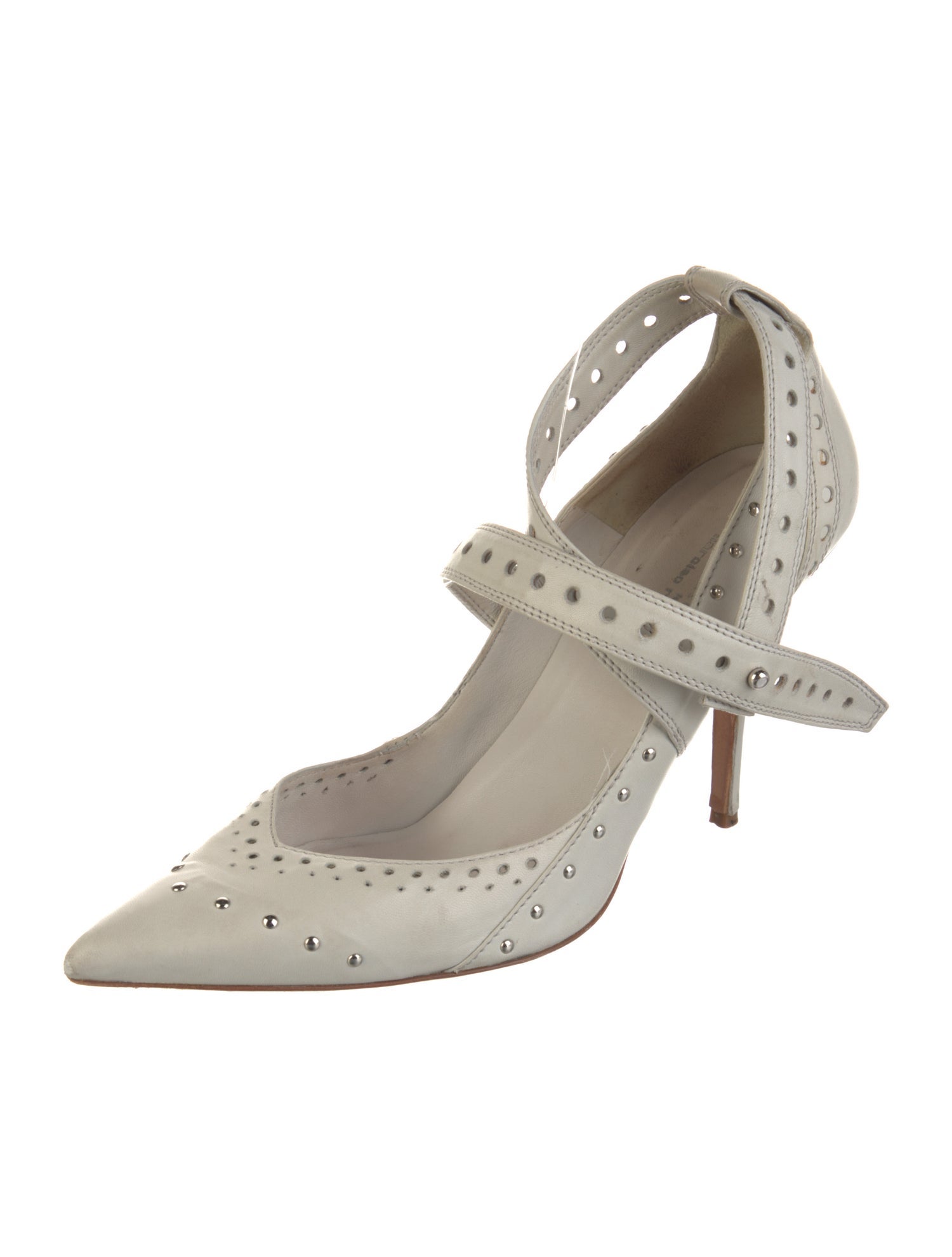 Narciso Rodriguez Leather Pumps