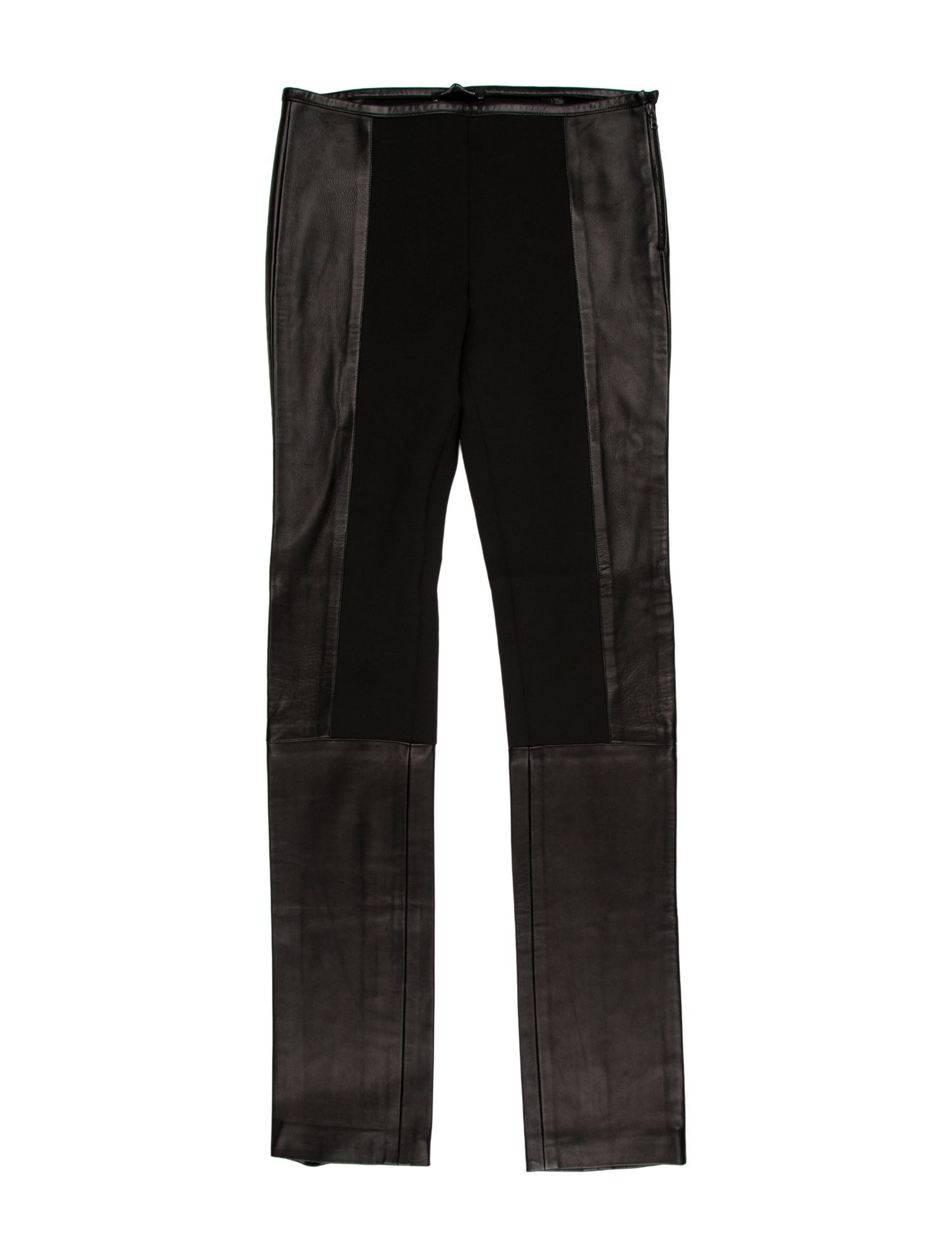 Narciso Rodriguez Colorblock Pattern Skinny Leg Pants