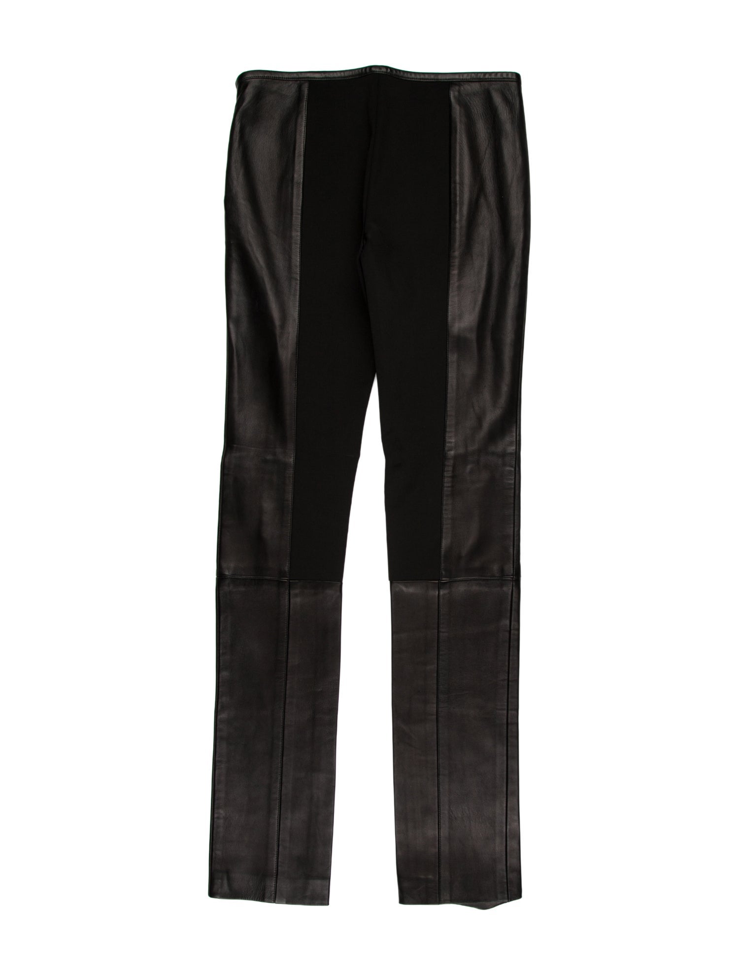 Narciso Rodriguez Colorblock Pattern Skinny Leg Pants