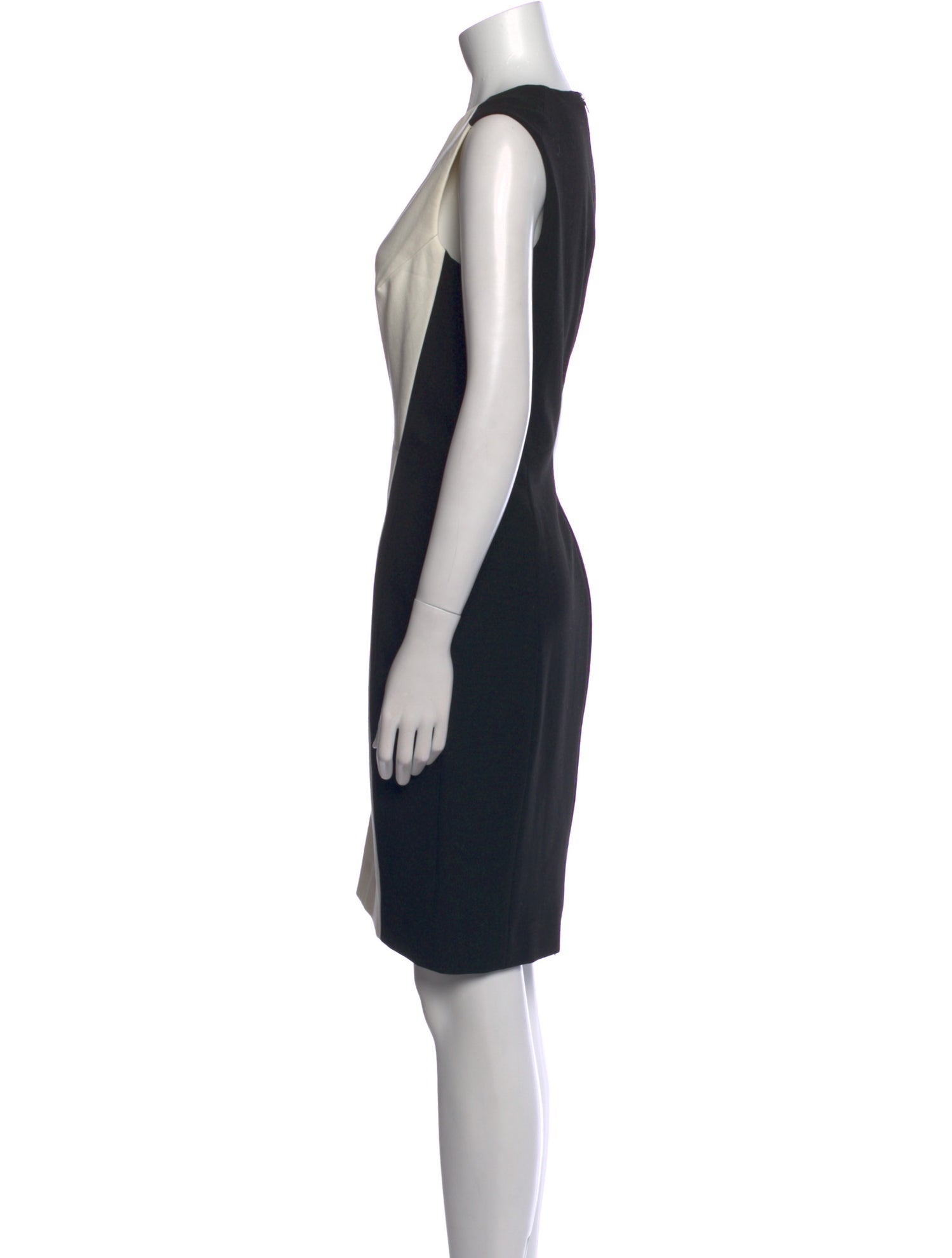 Narciso Rodriguez Scoop Neck Knee-Length Dress