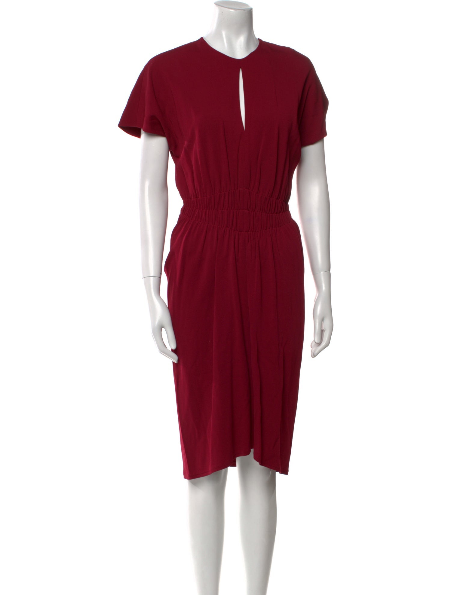 Narciso Rodriguez Crew Neck Knee-Length Dress