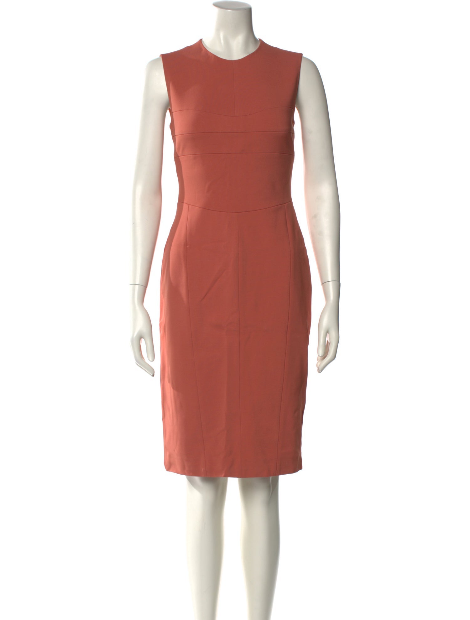 Narciso Rodriguez Silk Knee-Length Dress