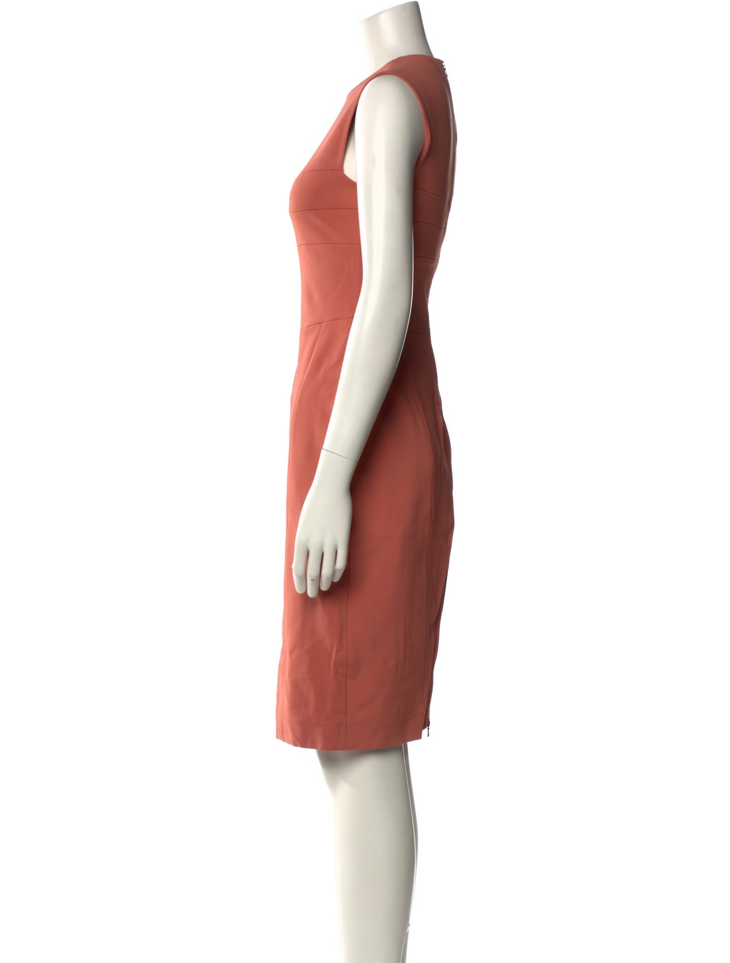 Narciso Rodriguez Silk Knee-Length Dress