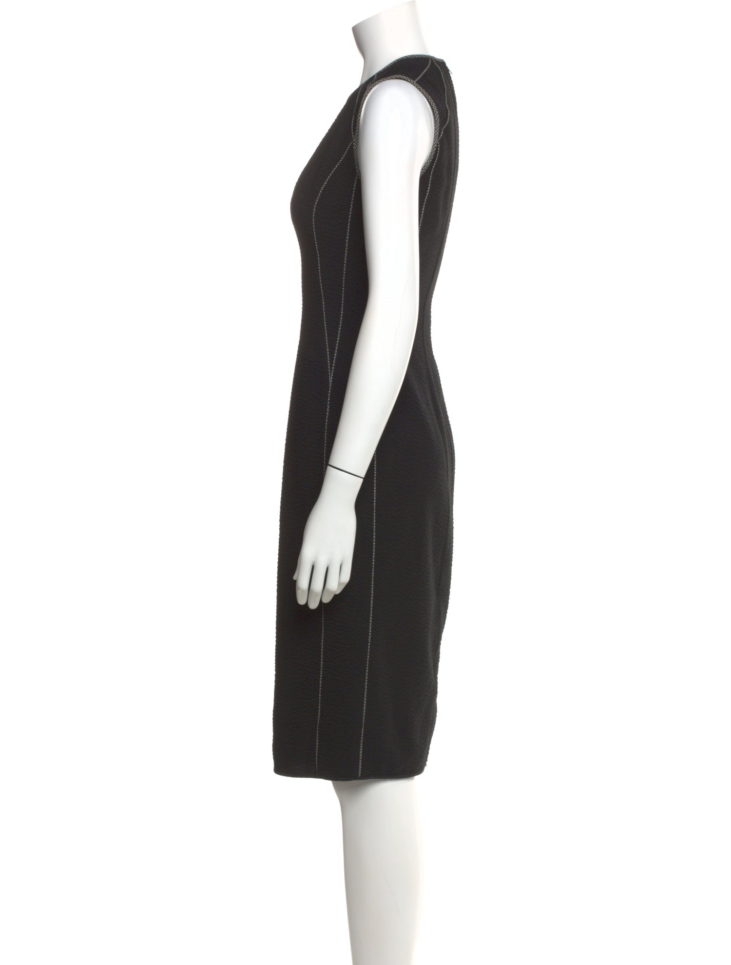 Narciso Rodriguez Virgin Wool Midi Length Dress