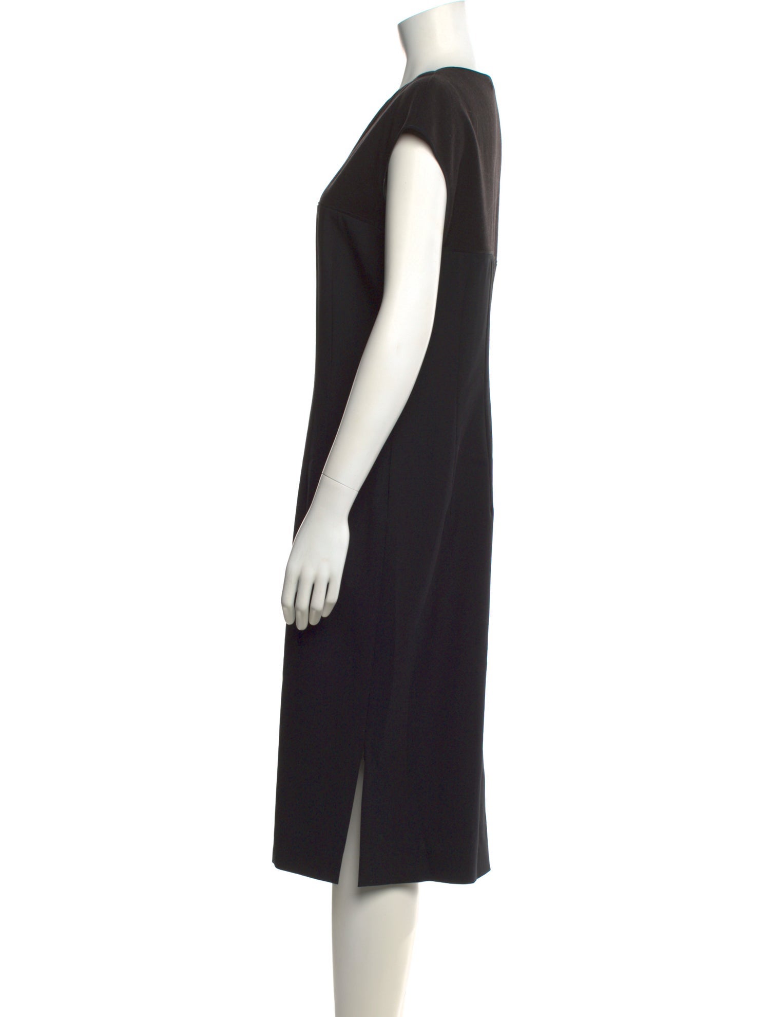 Narciso Rodriguez Virgin Wool Midi Length Dress