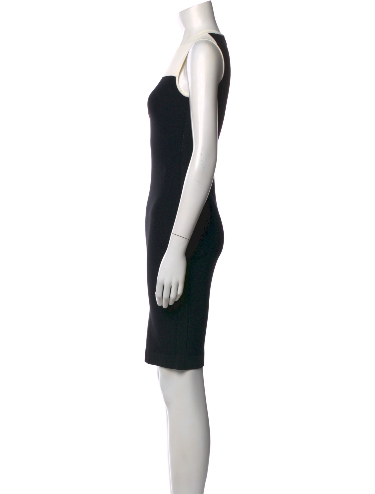 Narciso Rodriguez Crew Neck Mini Dress