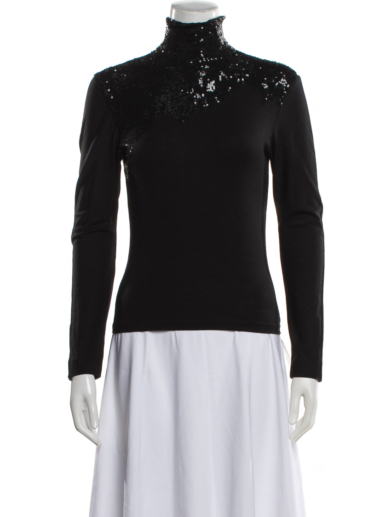 Narciso Rodriguez Wool Turtleneck Top