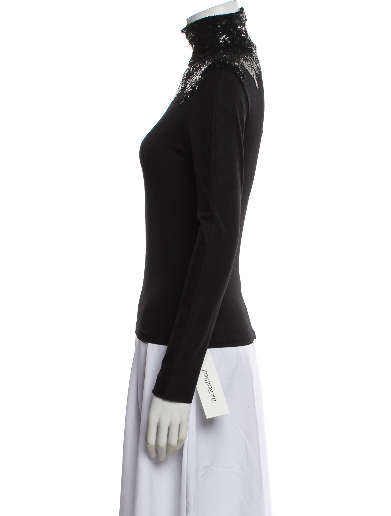 Narciso Rodriguez Wool Turtleneck Top