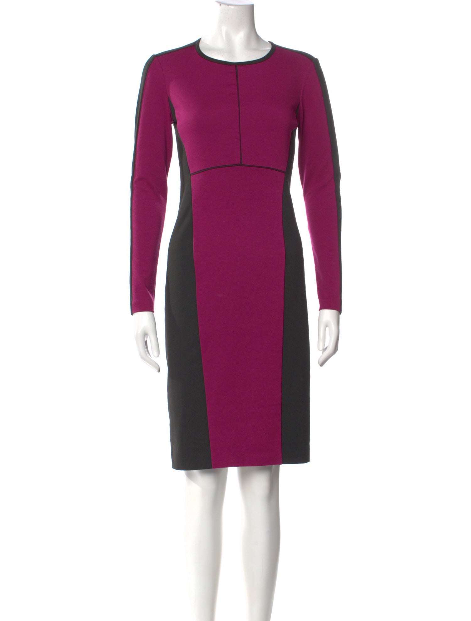 Narciso Rodriguez Crew Neck Knee-Length Dress