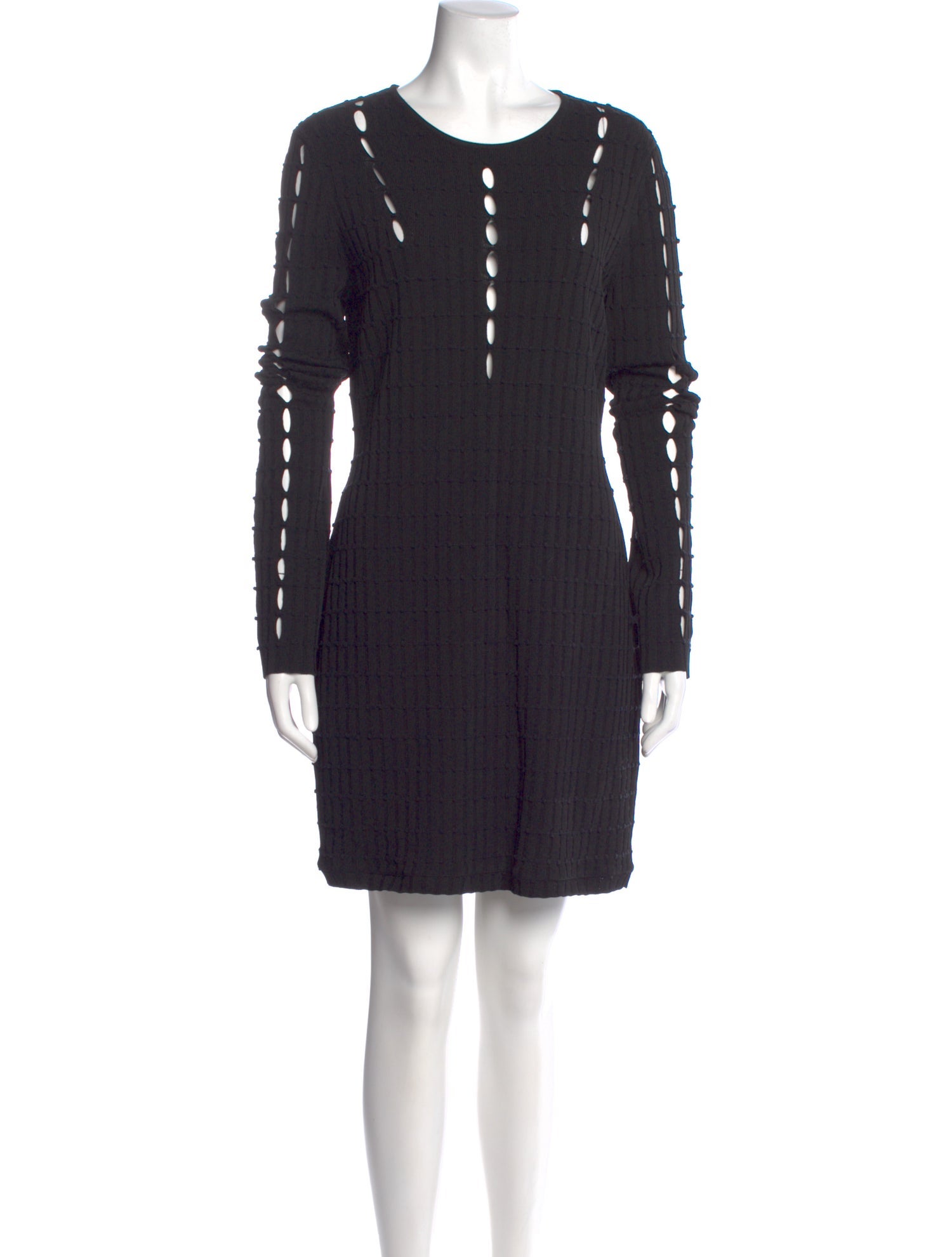 Narciso Rodriguez Scoop Neck Mini Dress