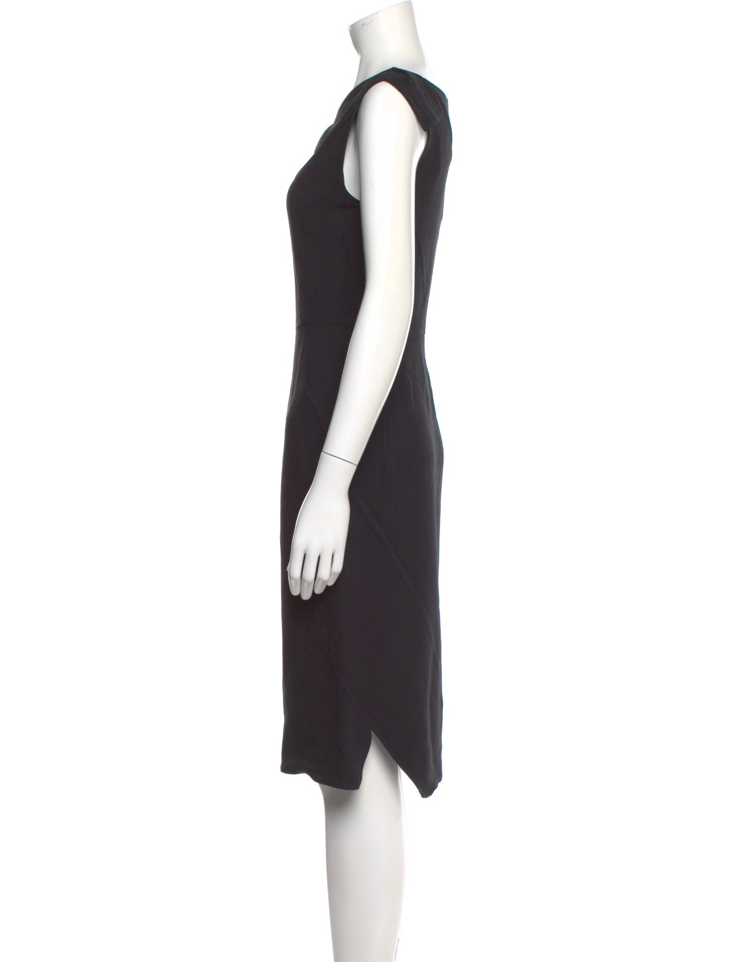 Narciso Rodriguez V-Neck Knee-Length Dress