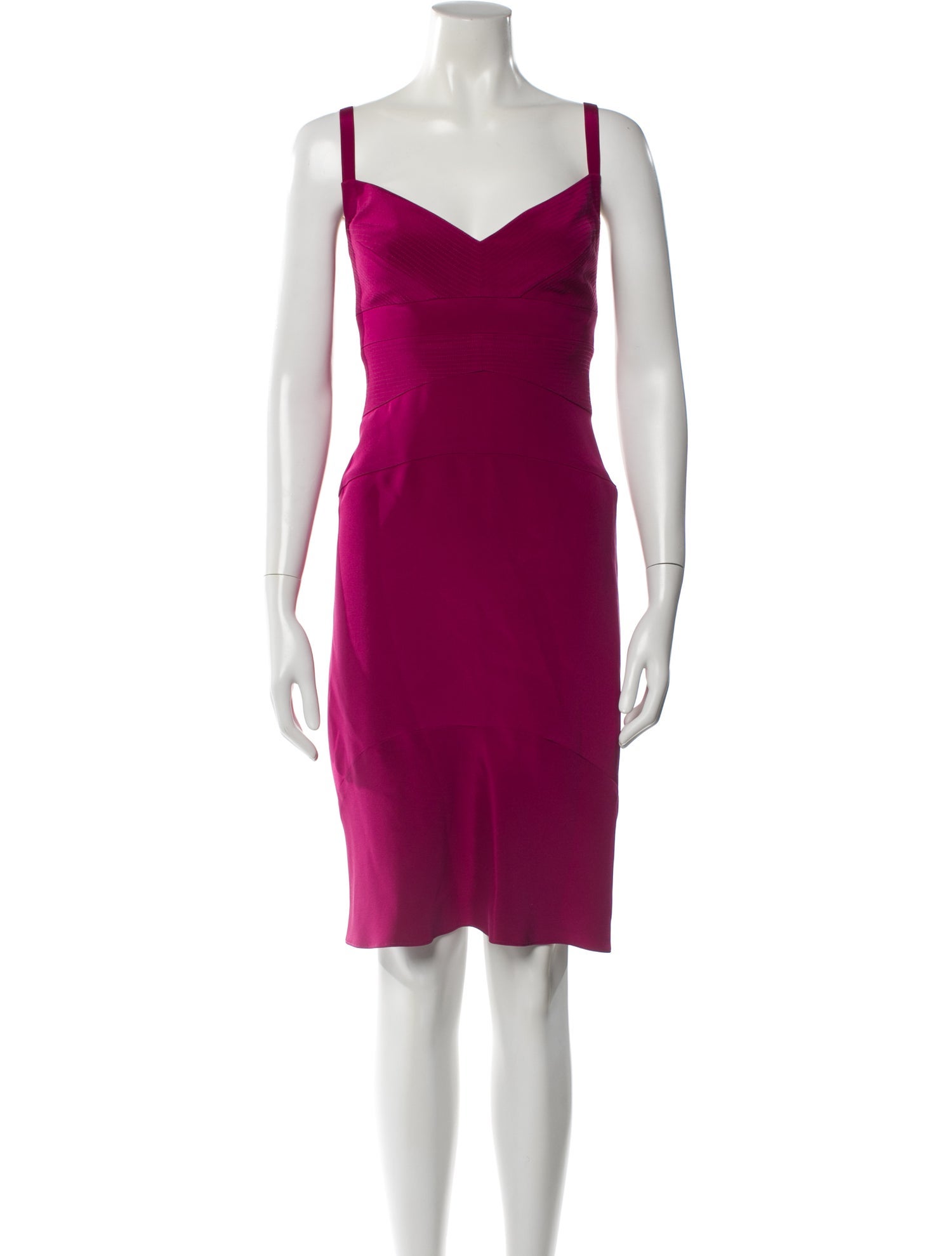 Narciso Rodriguez Silk Knee-Length Dress