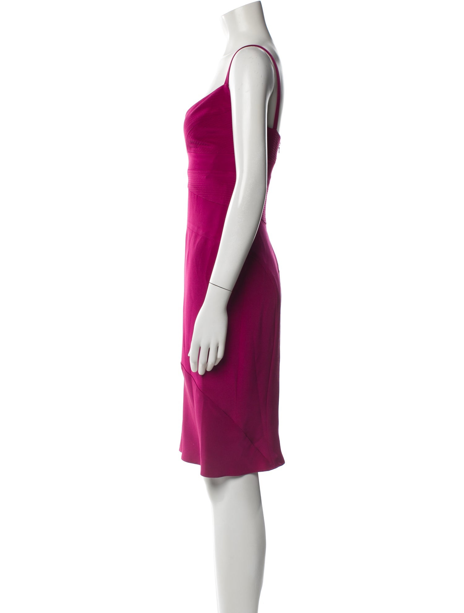 Narciso Rodriguez Silk Knee-Length Dress
