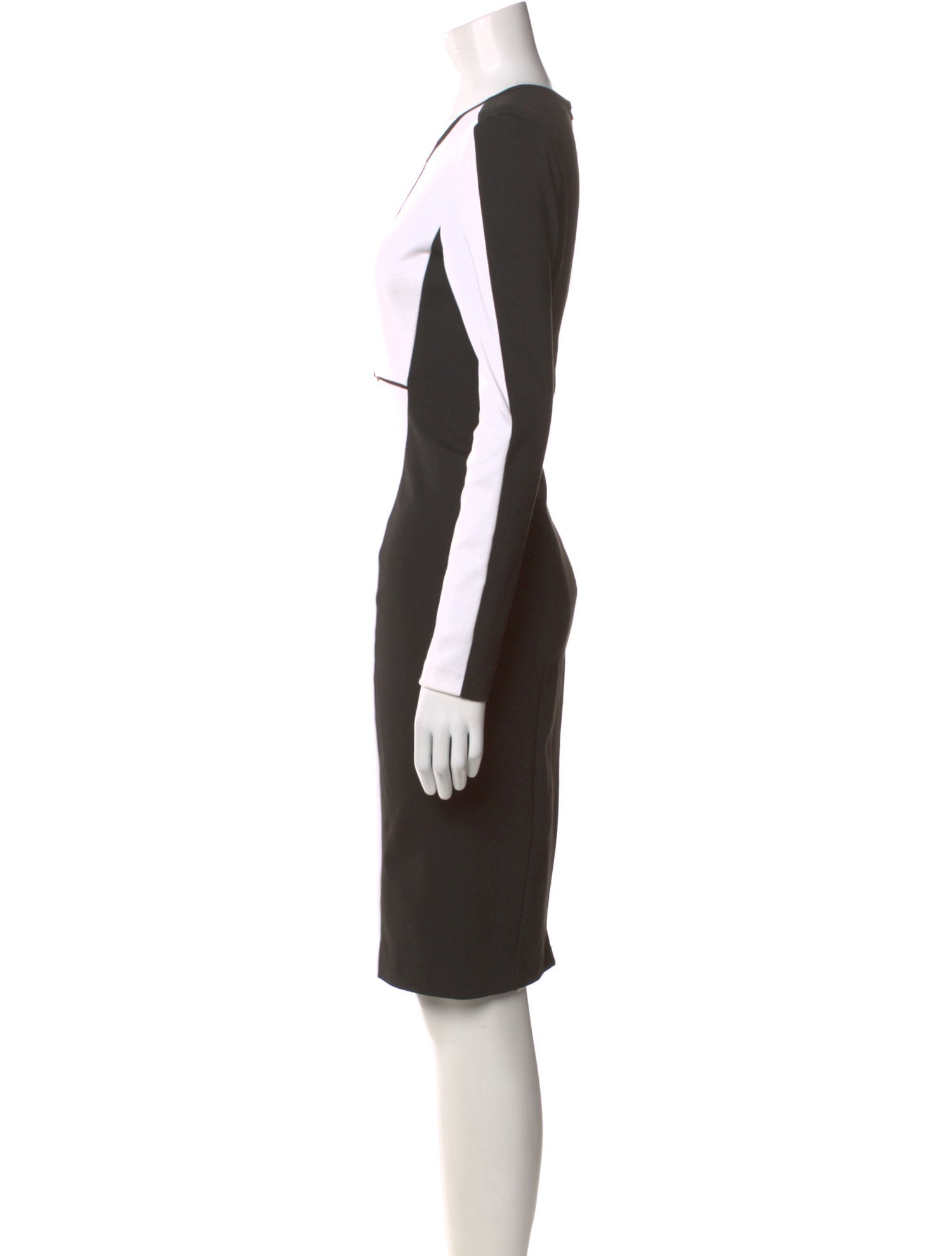 Narciso Rodriguez Crew Neck Knee-Length Dress