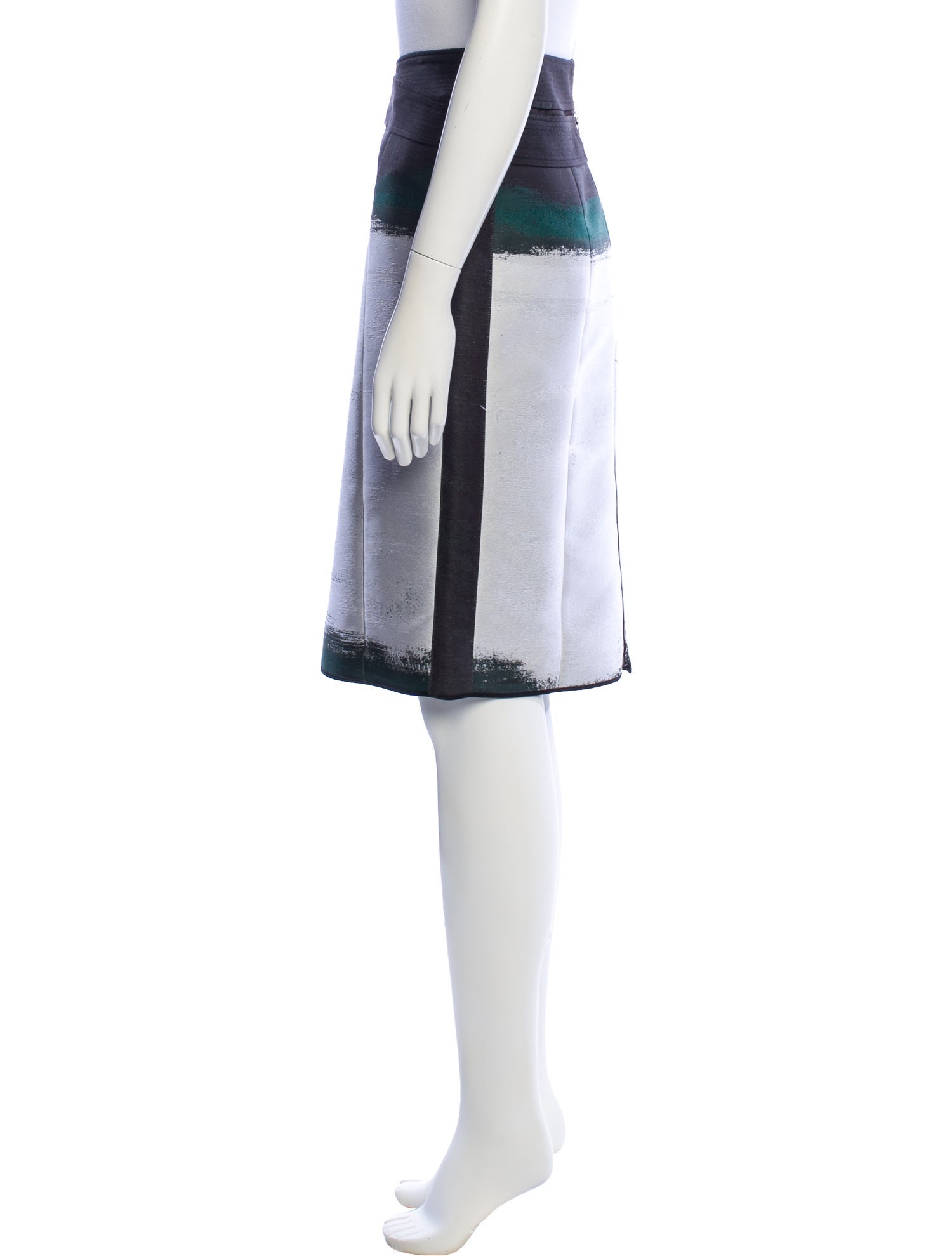 Narciso Rodriguez Printed Knee-Length Skirt