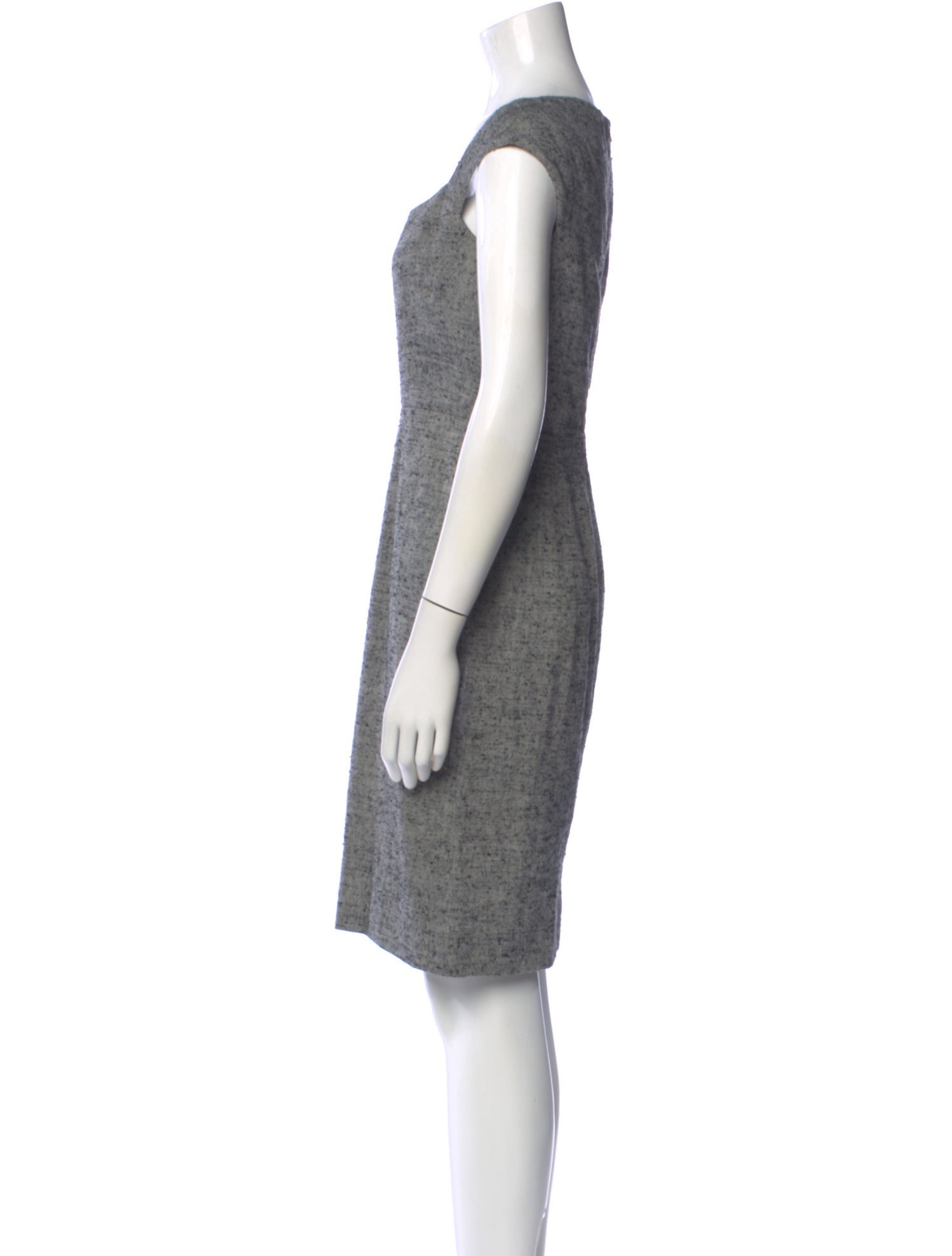 Narciso Rodriguez Linen Knee-Length Dress