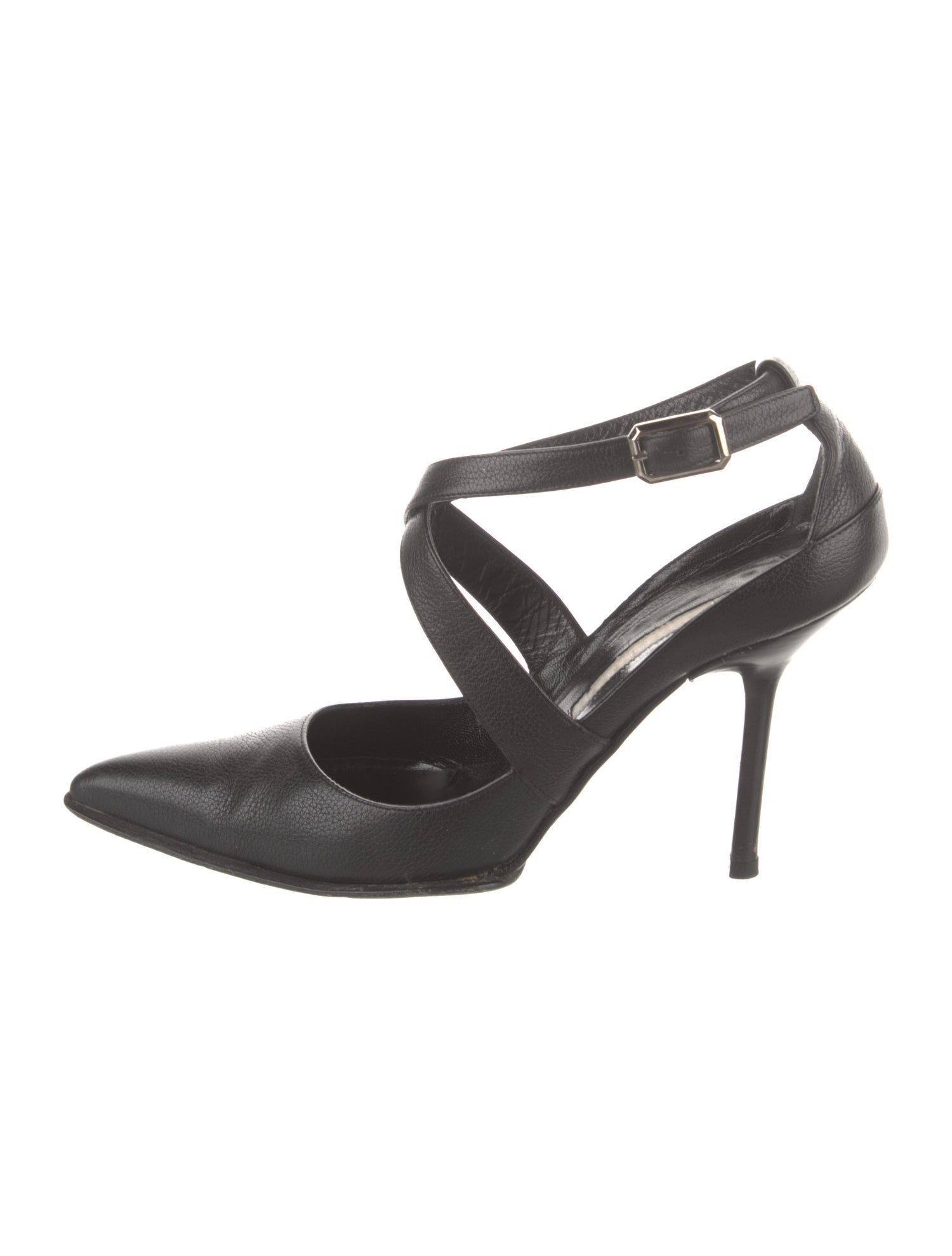 Narciso Rodriguez Leather D'Orsay Pumps