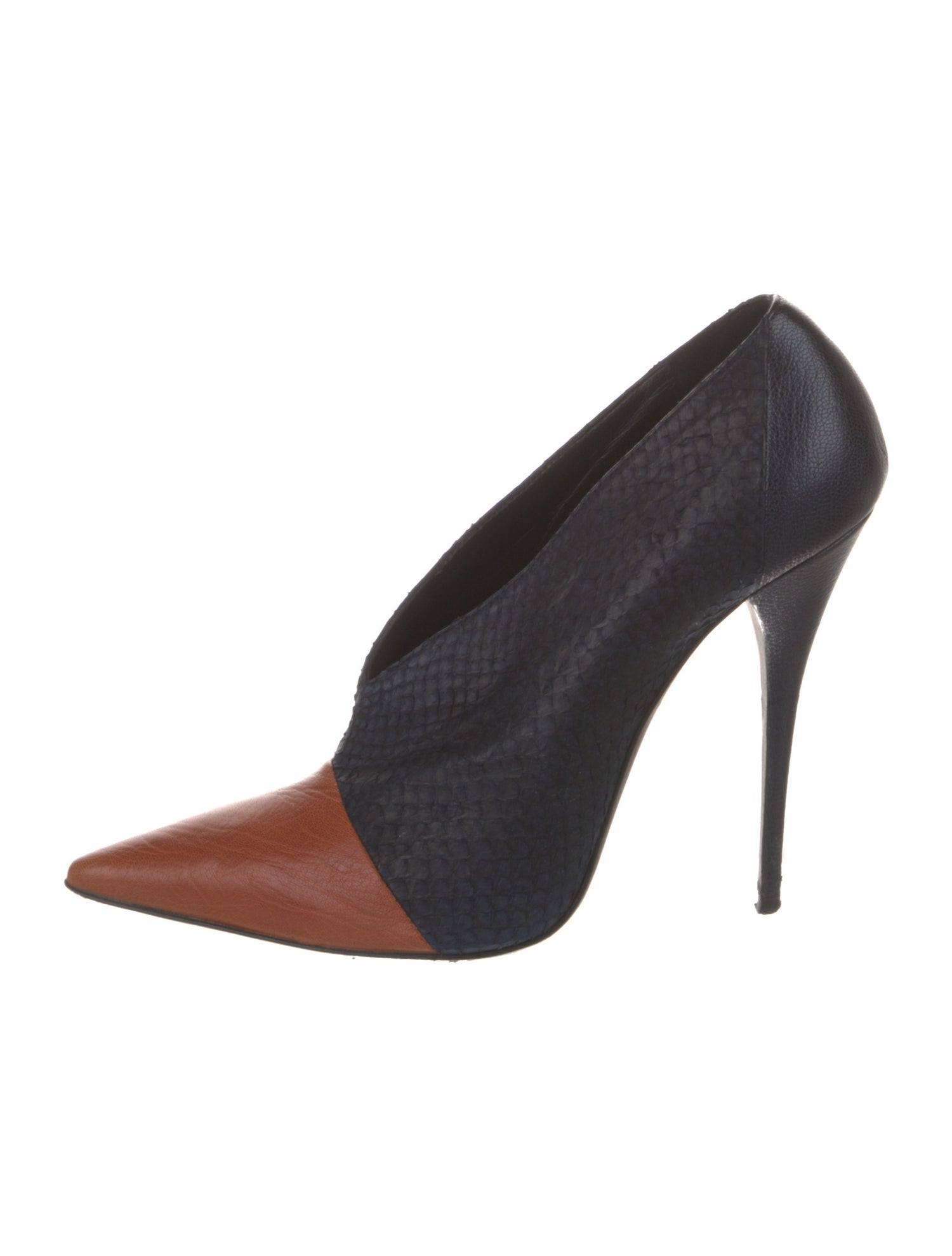Narciso Rodriguez Leather D'Orsay Pumps