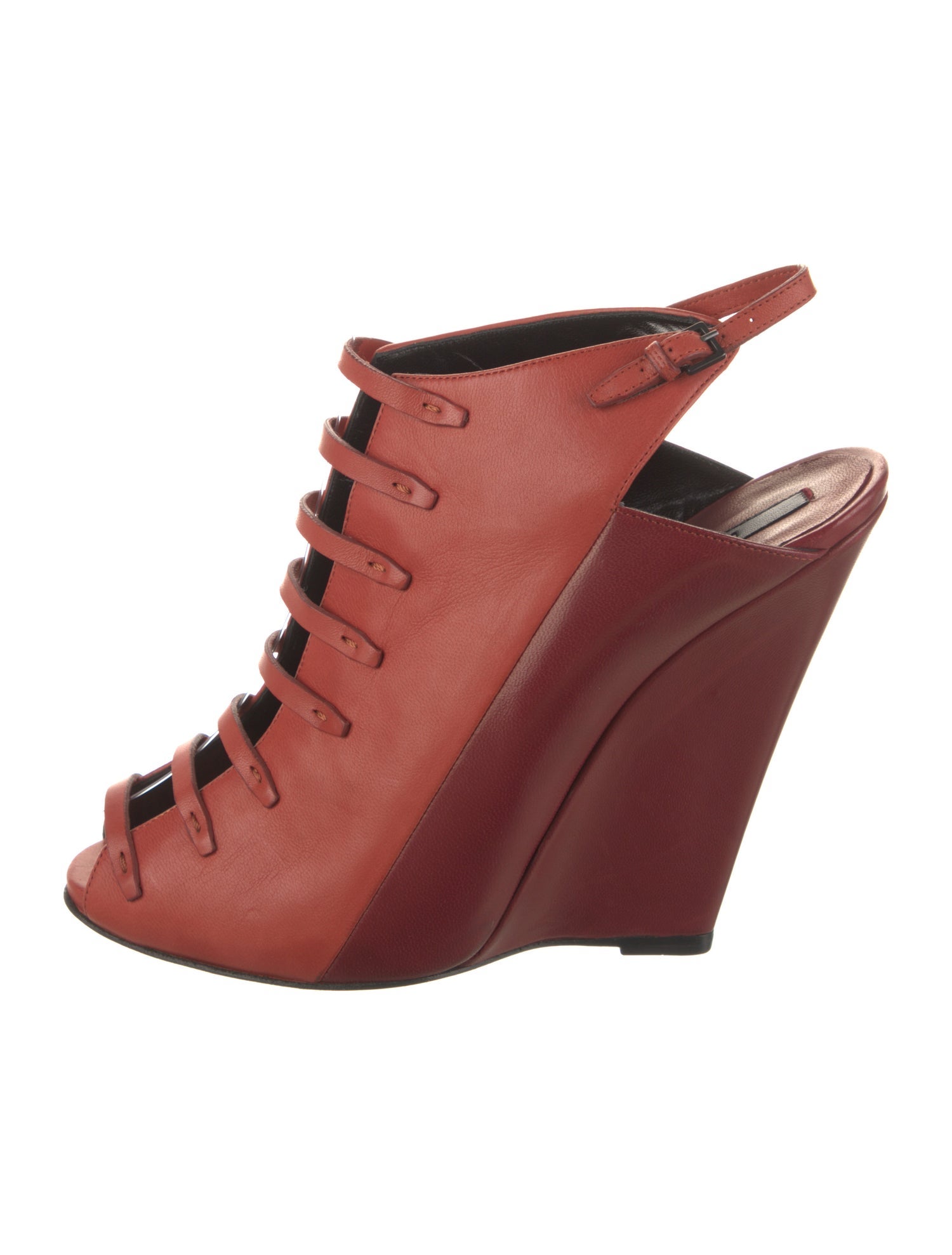 Narciso Rodriguez Leather Slingback Pumps