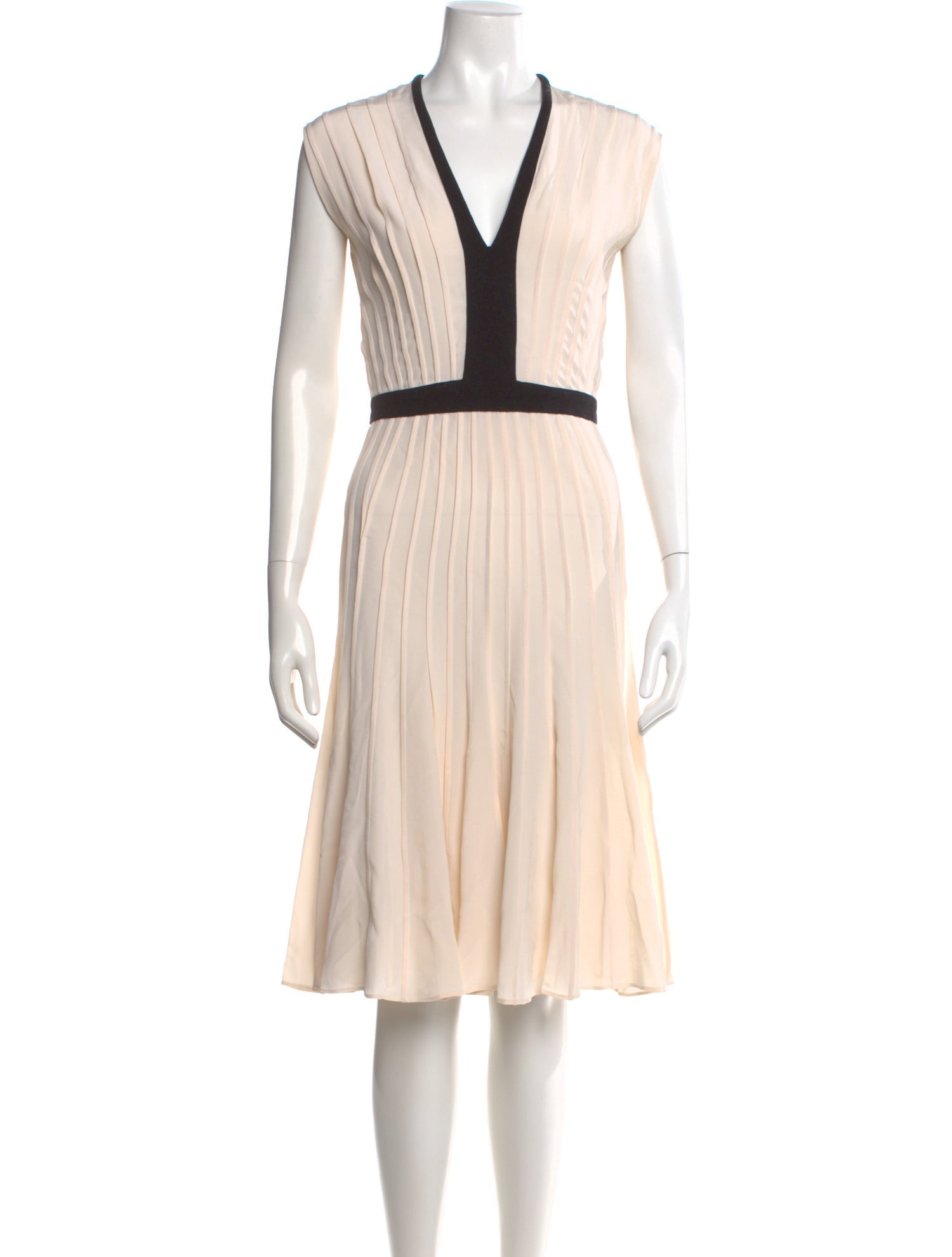 Narciso Rodriguez Silk Midi Length Dress