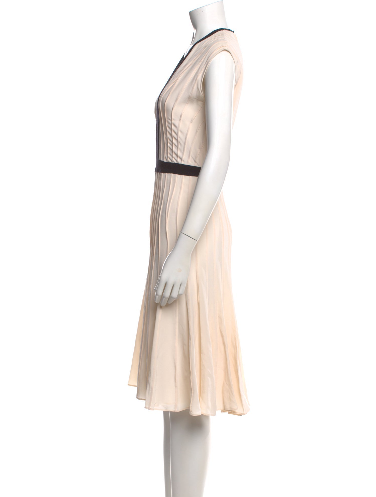 Narciso Rodriguez Silk Midi Length Dress