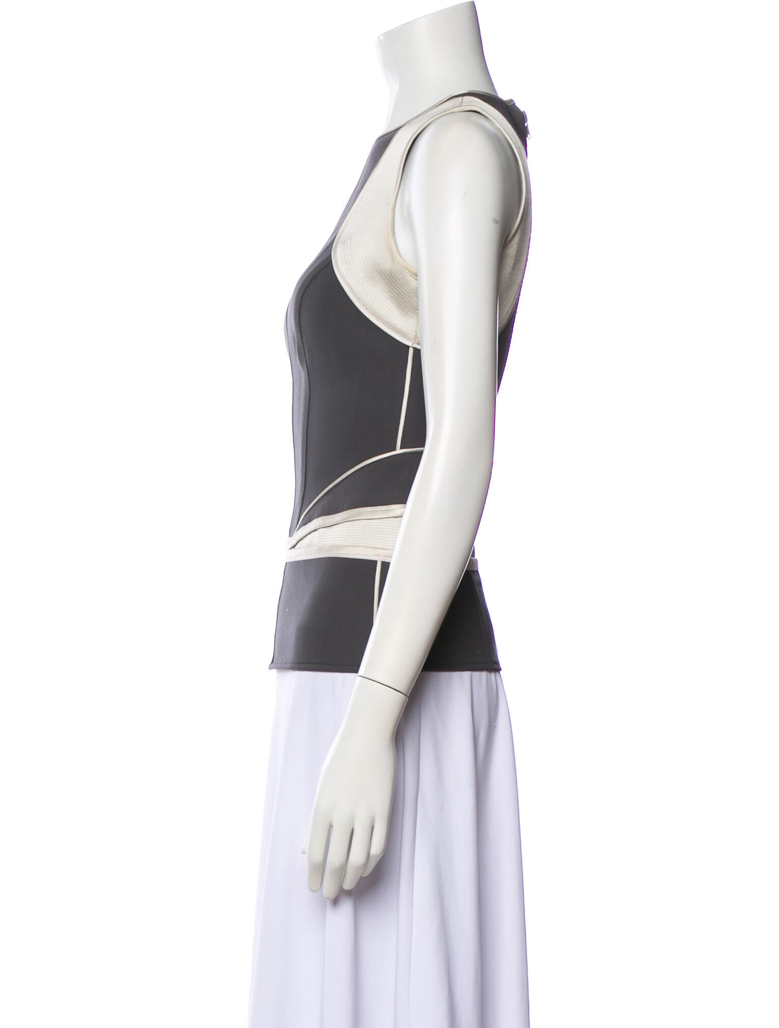 Narciso Rodriguez Wool Crew Neck Top