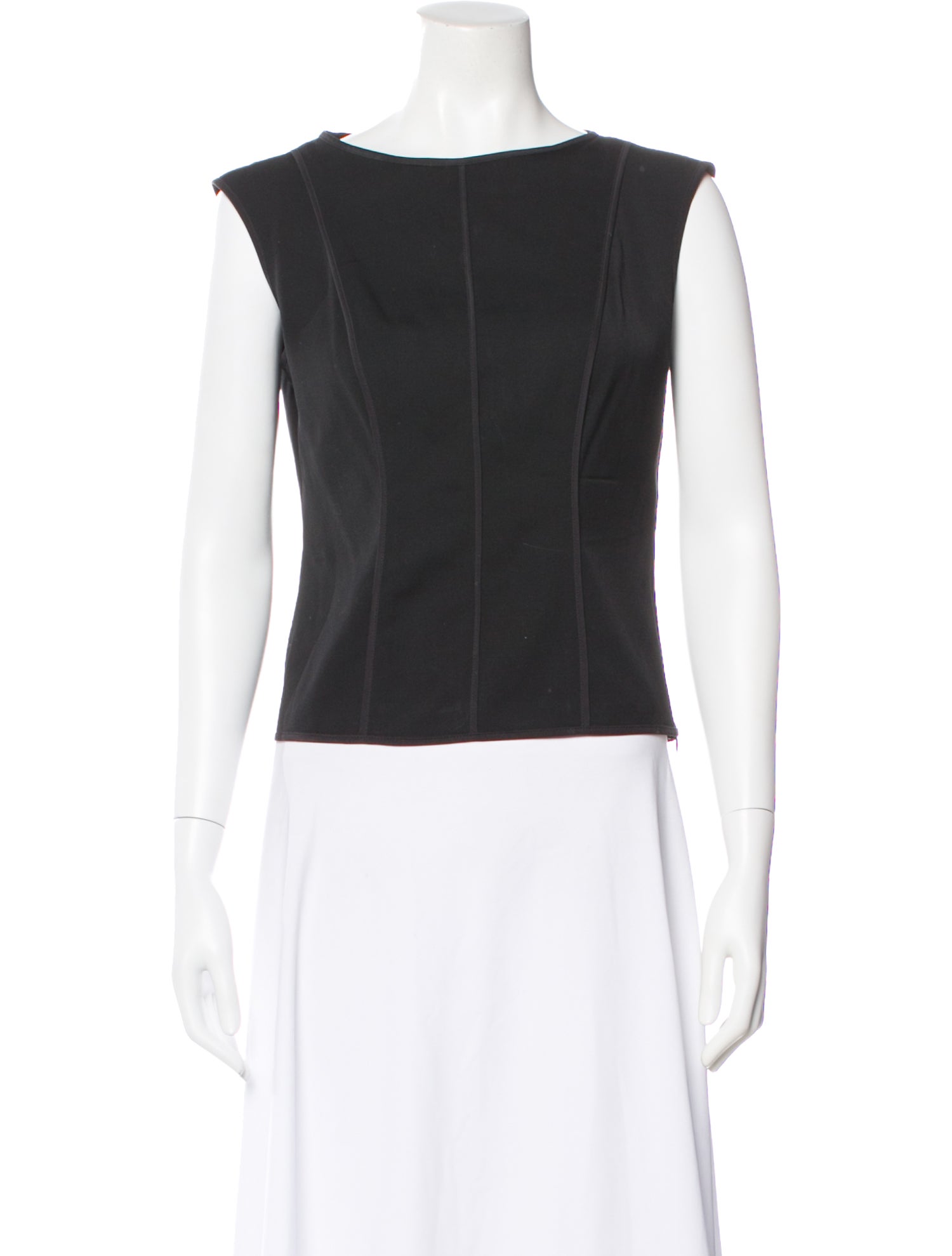 Narciso Rodriguez Virgin Wool Crew Neck Top
