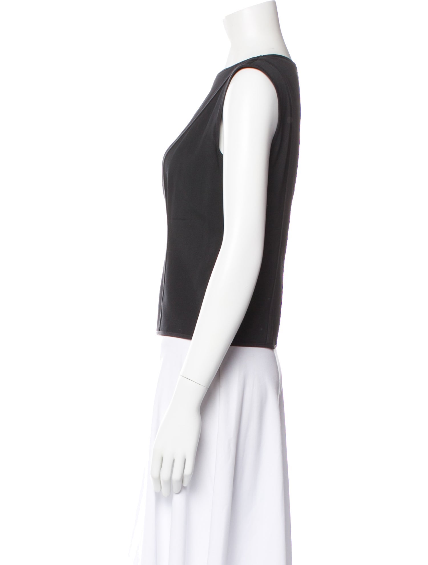 Narciso Rodriguez Virgin Wool Crew Neck Top