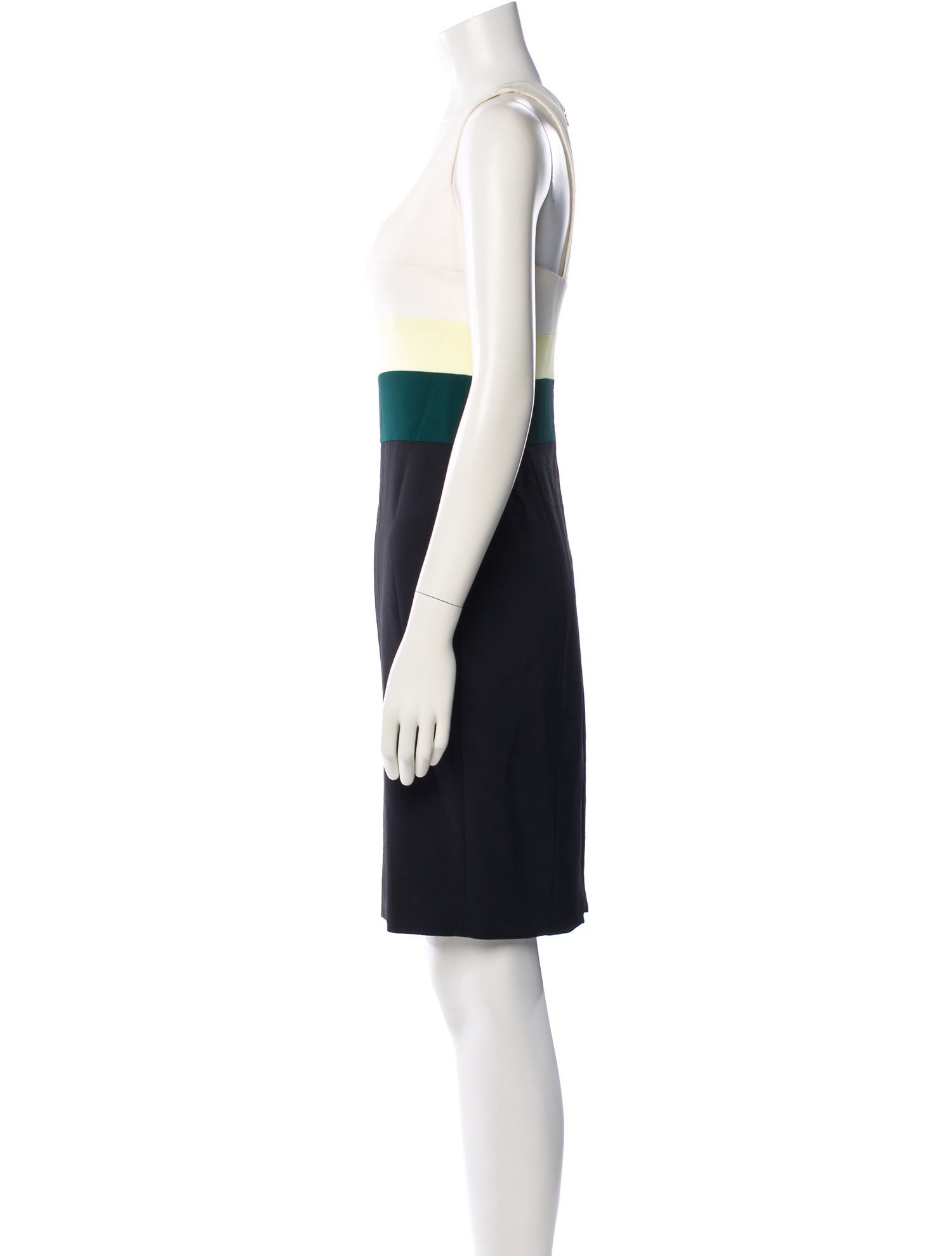 Narciso Rodriguez Striped Knee-Length Dress