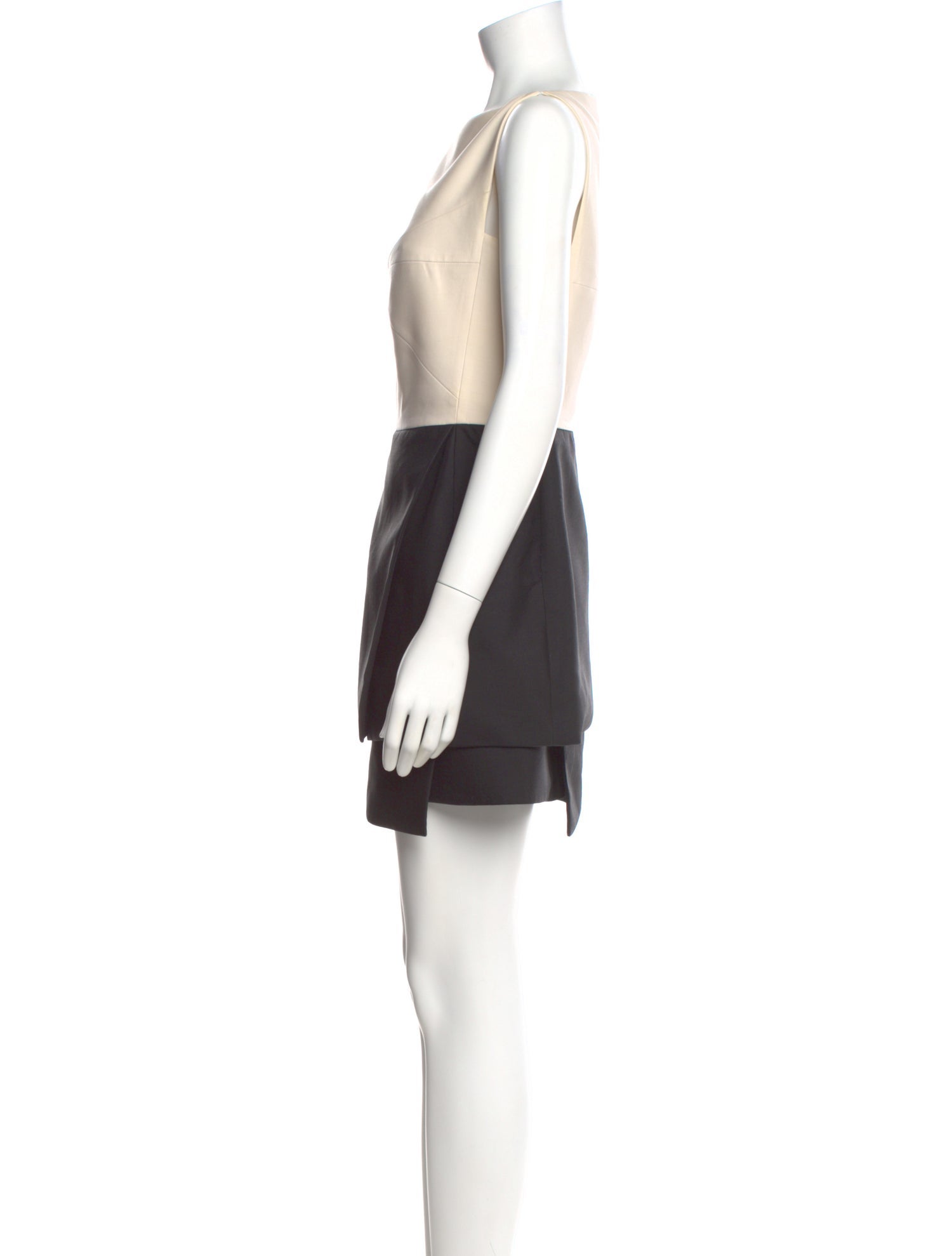 Narciso Rodriguez Virgin Wool Mini Dress