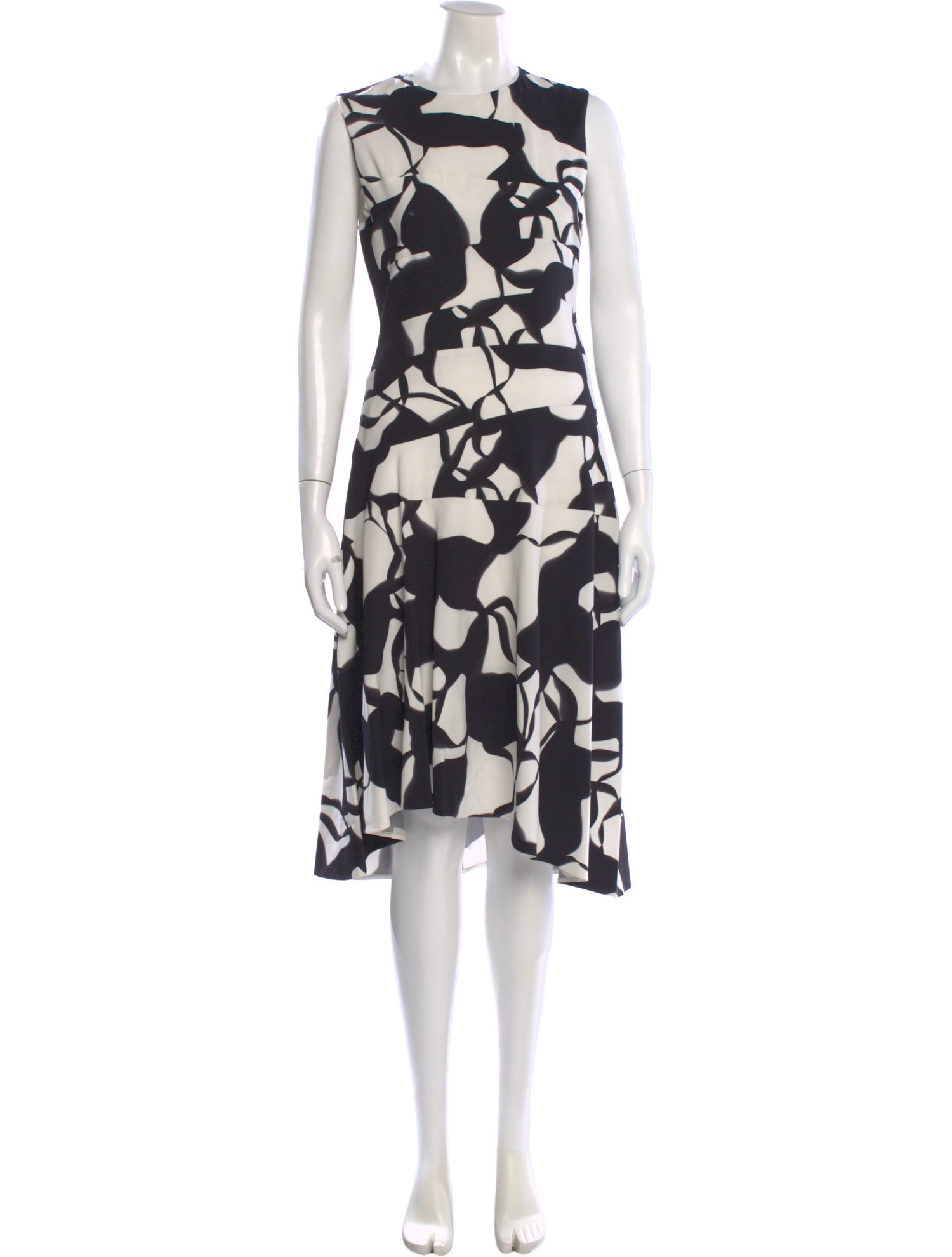 Narciso Rodriguez Silk Midi Length Dress