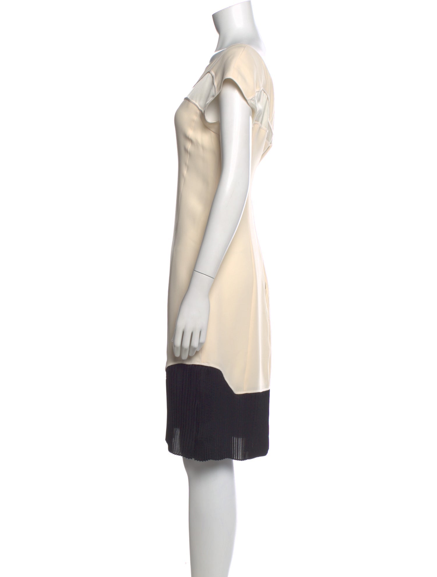 Narciso Rodriguez Silk Knee-Length Dress