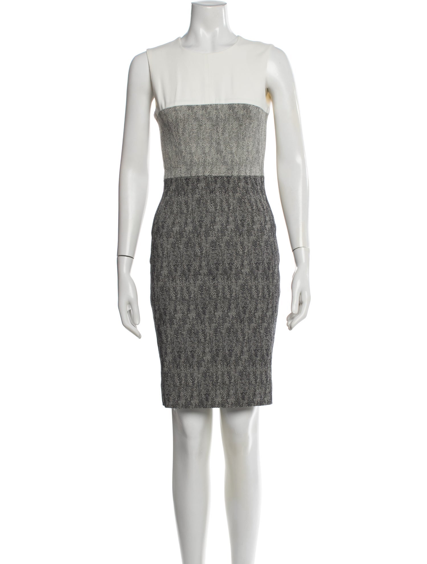 Narciso Rodriguez Crew Neck Knee-Length Dress