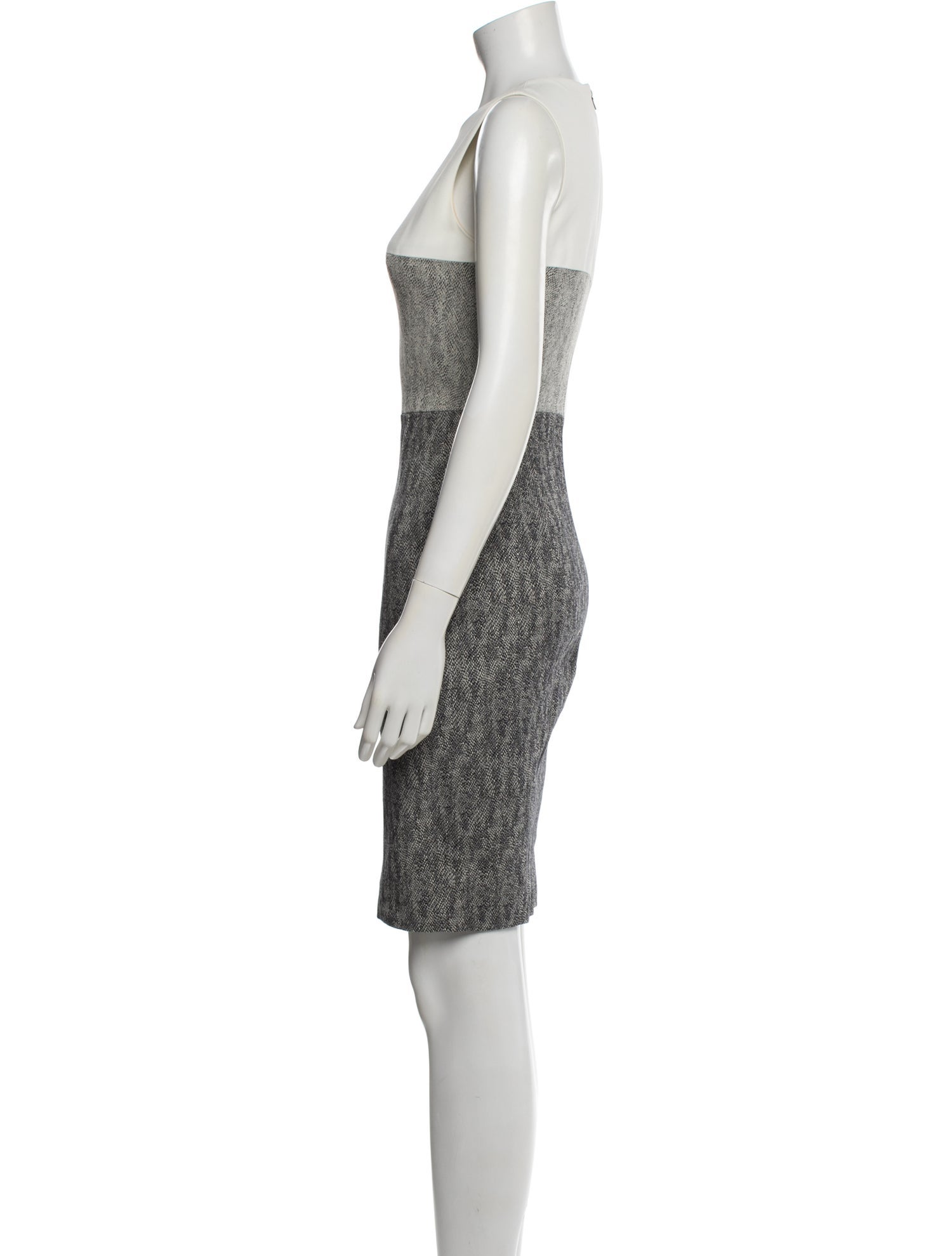Narciso Rodriguez Crew Neck Knee-Length Dress