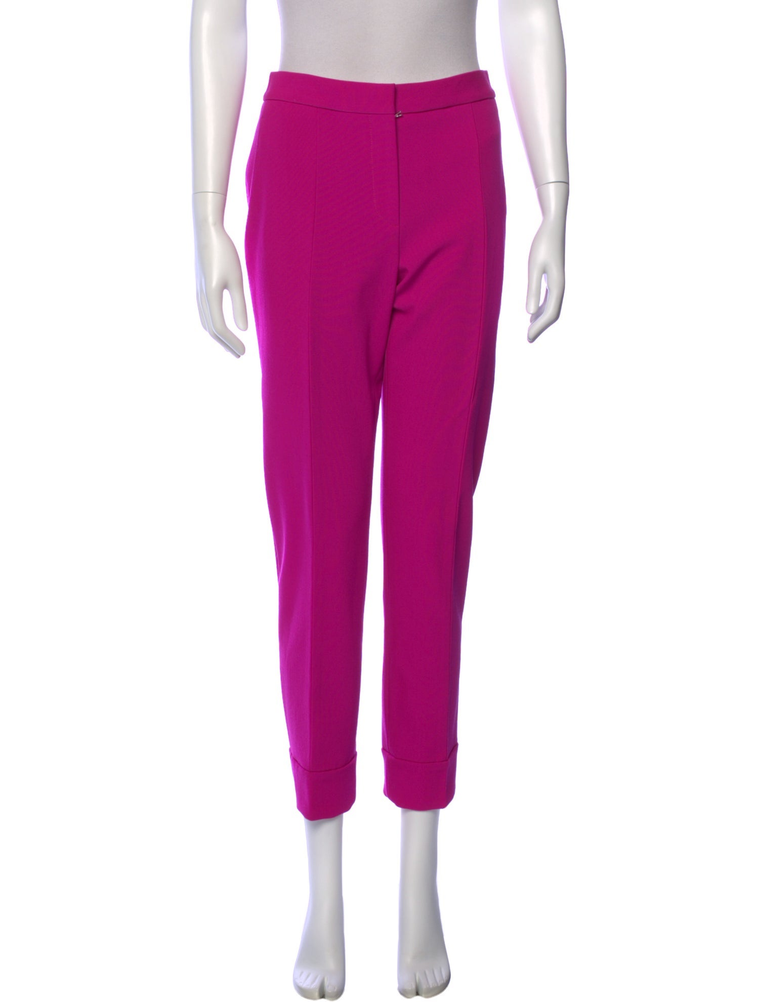 Narciso Rodriguez Virgin Wool Straight Leg Pants