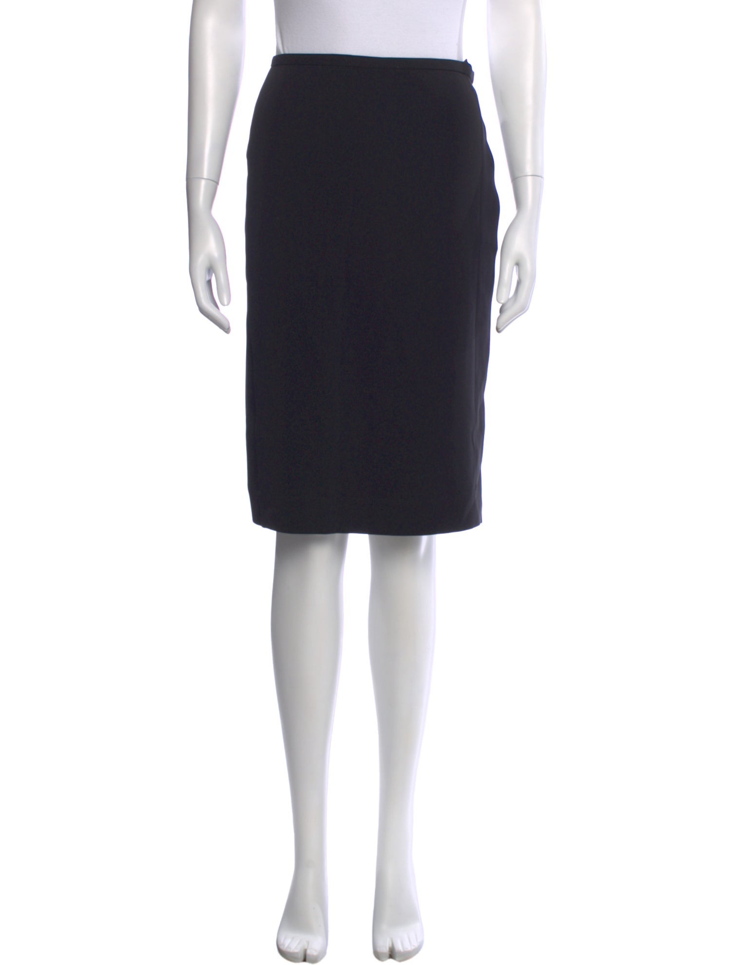Narciso Rodriguez Silk Knee-Length Skirt
