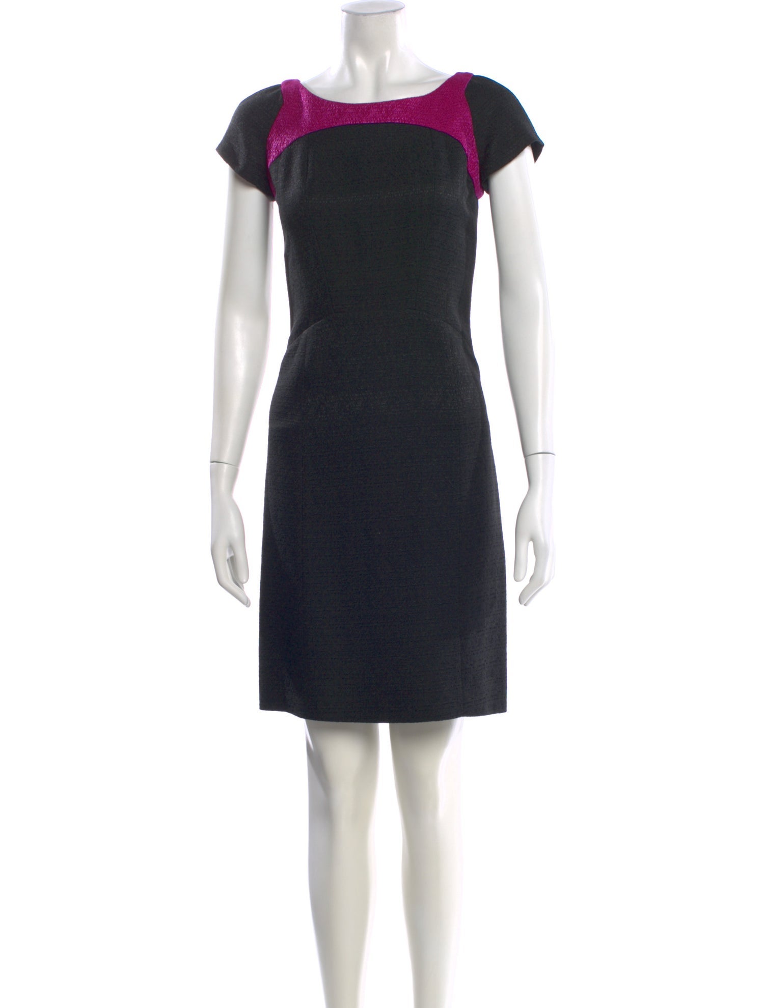 Narciso Rodriguez Colorblock Pattern Mini Dress