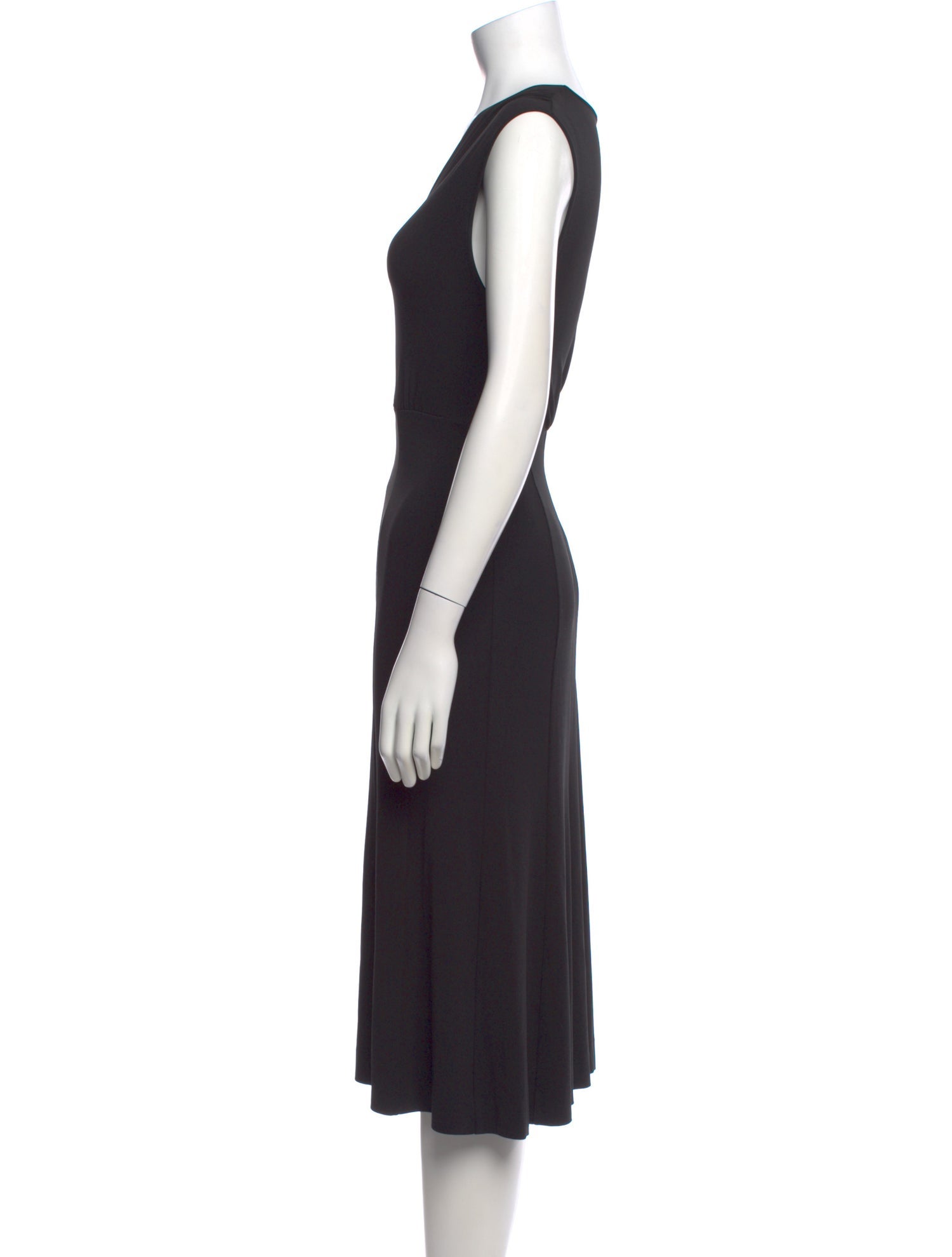 Narciso Rodriguez Silk Midi Length Dress