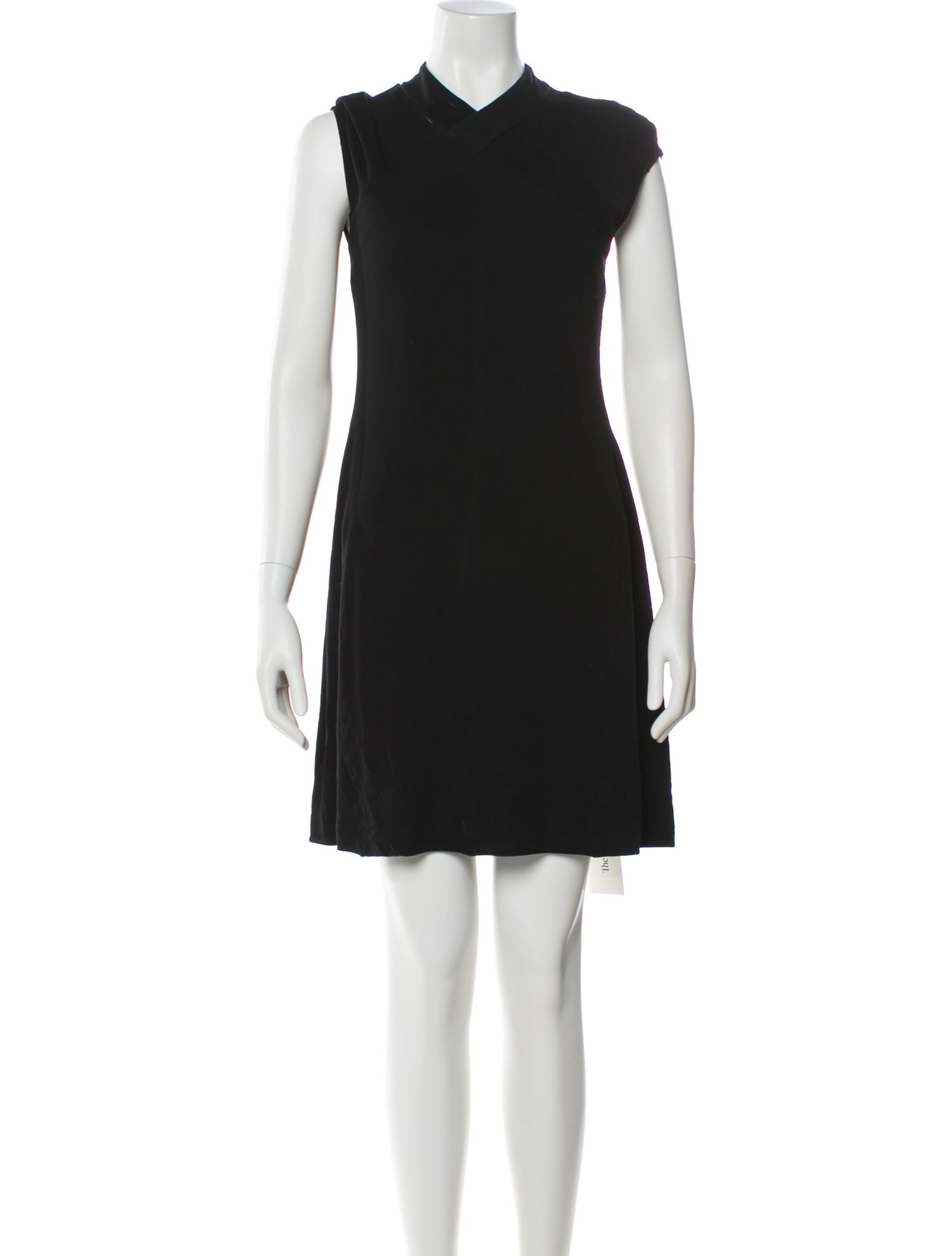 Narciso Rodriguez V-Neck Mini Dress