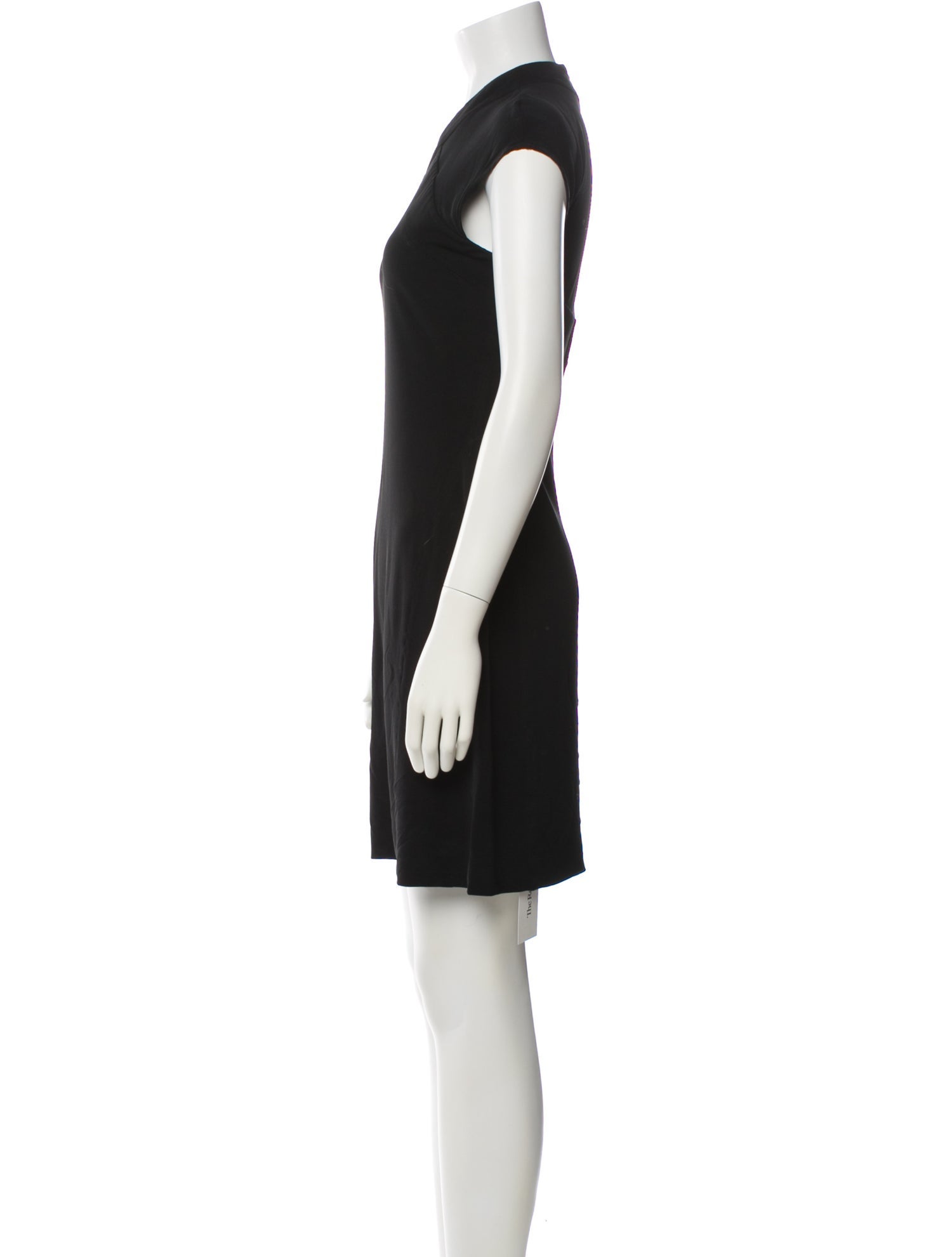 Narciso Rodriguez V-Neck Mini Dress