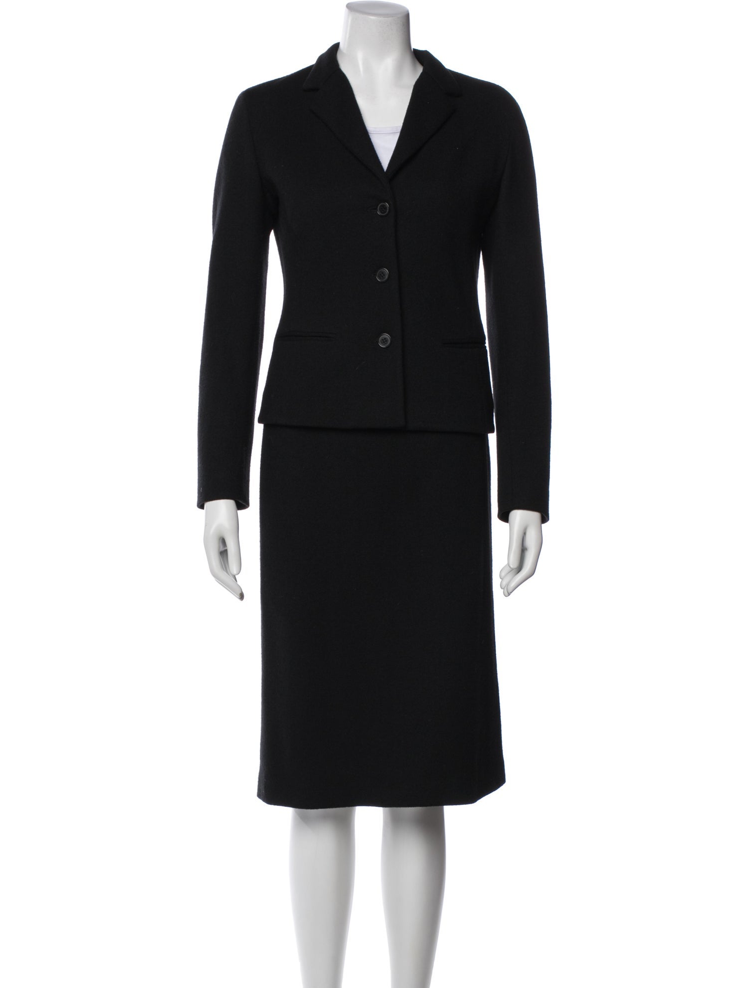 Narciso Rodriguez Virgin Wool Skirt Set