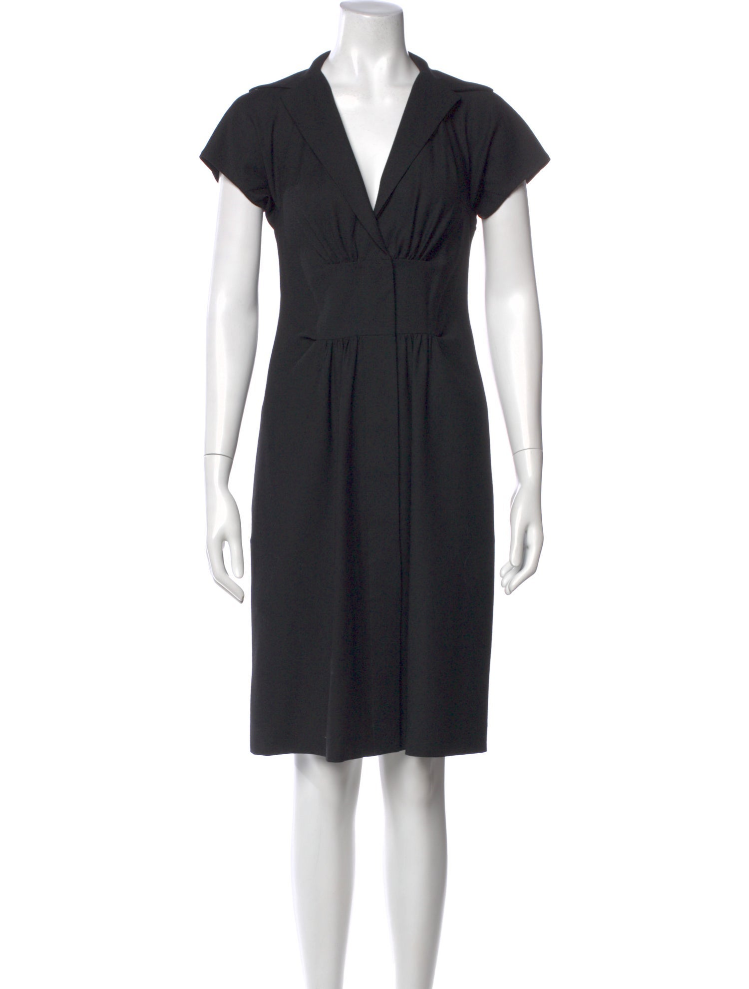 Narciso Rodriguez Virgin Wool Knee-Length Dress