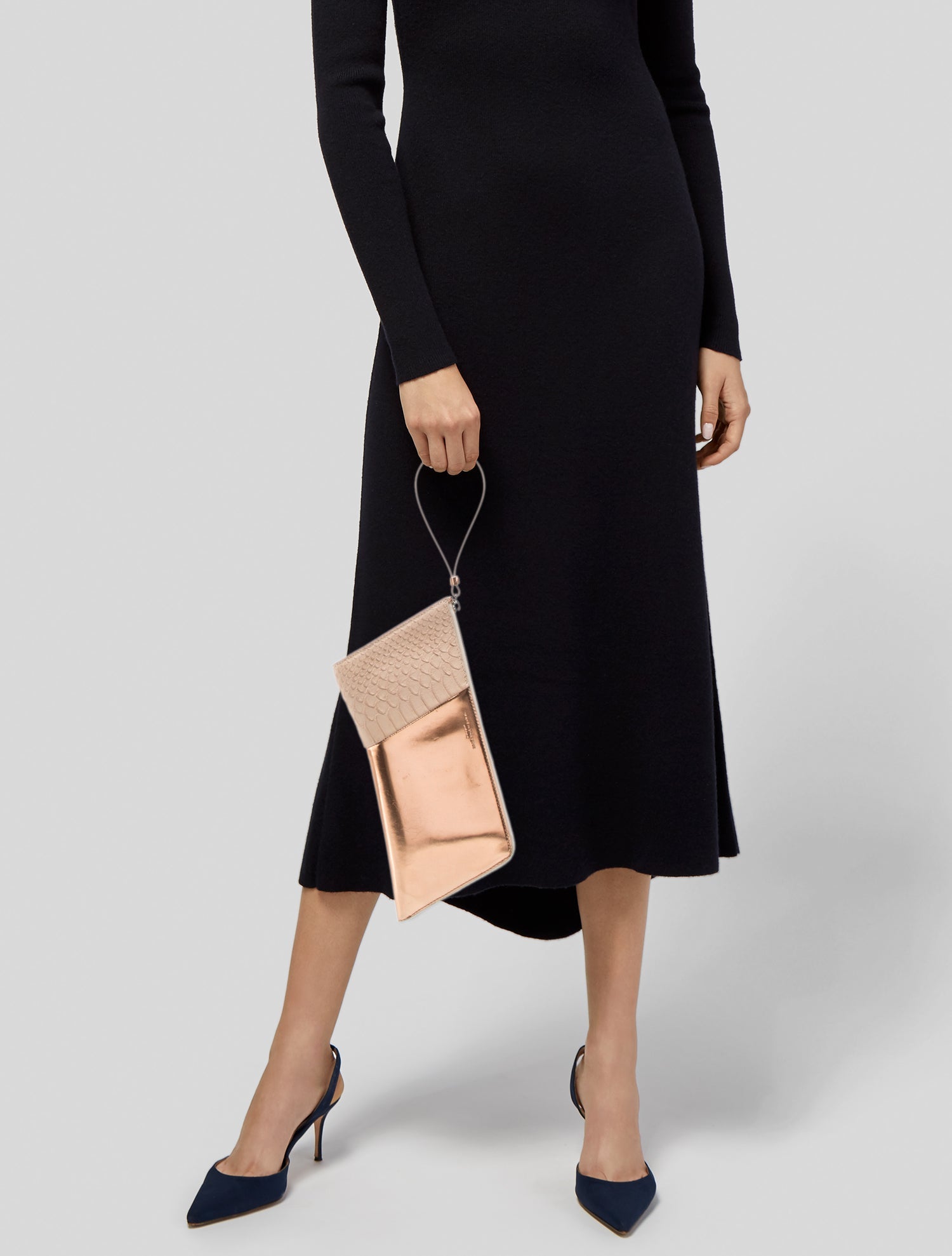 Narciso Rodriguez Leather Clutch