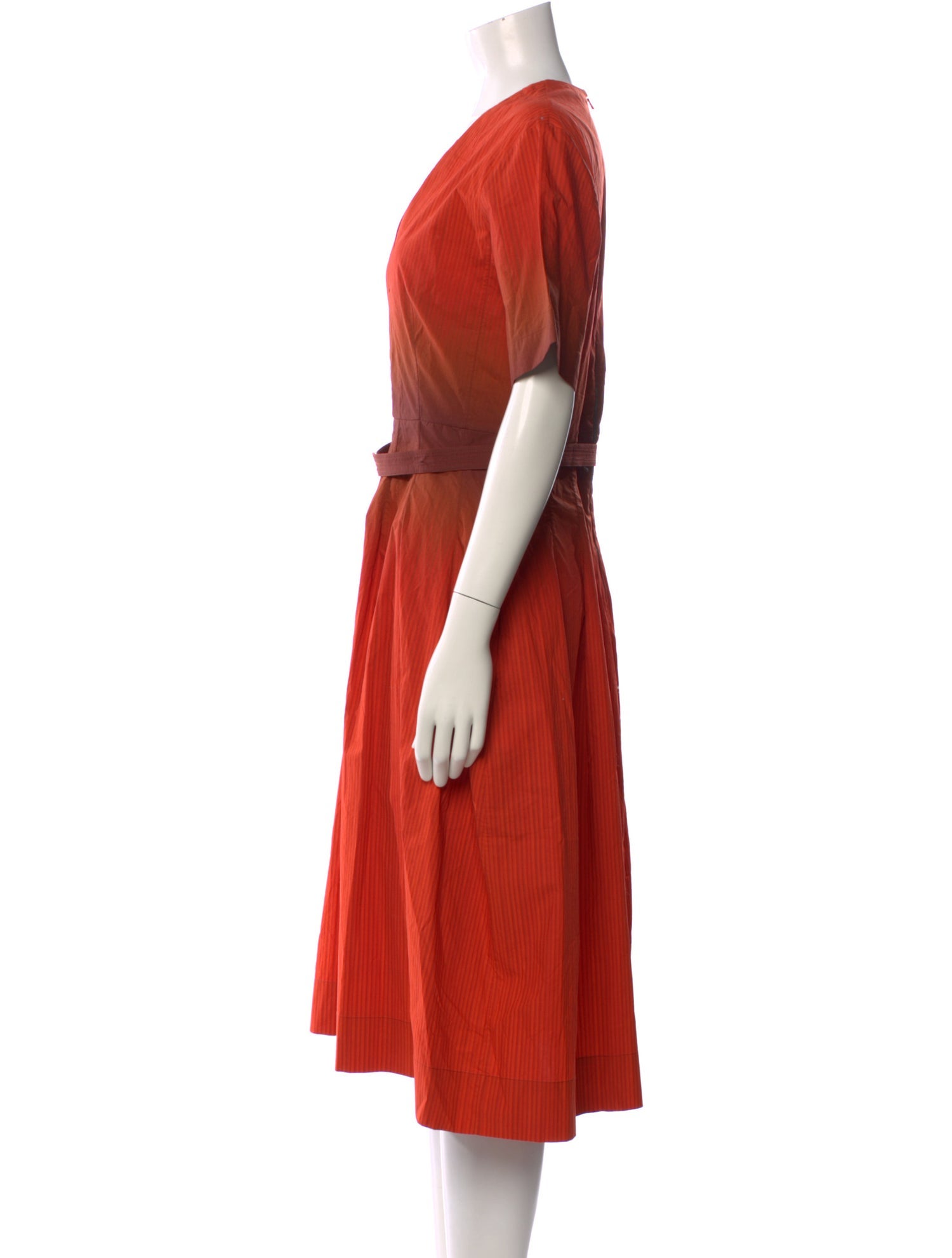Narciso Rodriguez V-Neck Midi Length Dress w/ Tags