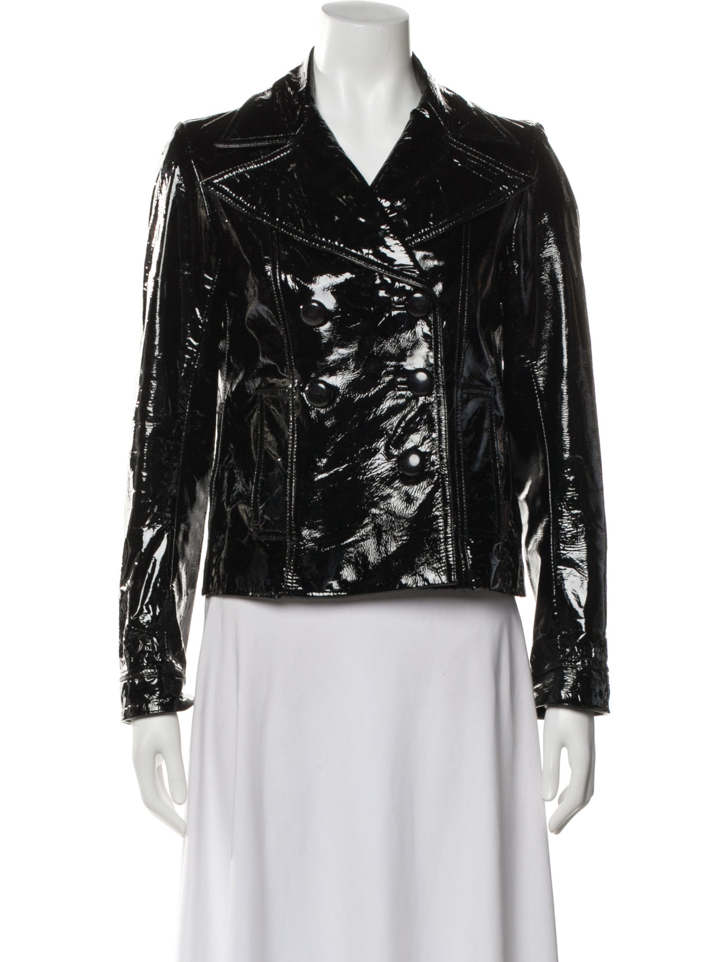 Narciso Rodriguez Leather Biker Jacket