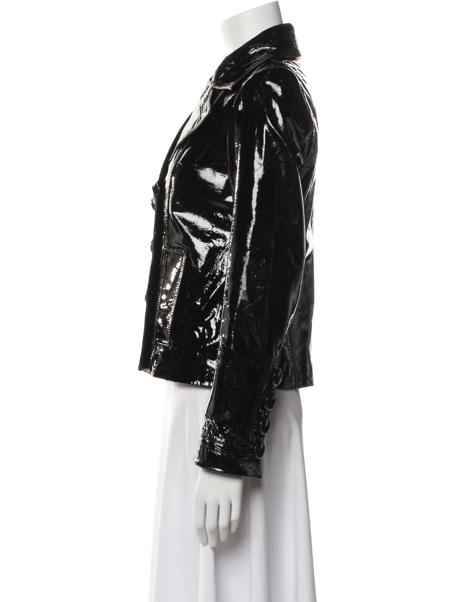 Narciso Rodriguez Leather Biker Jacket
