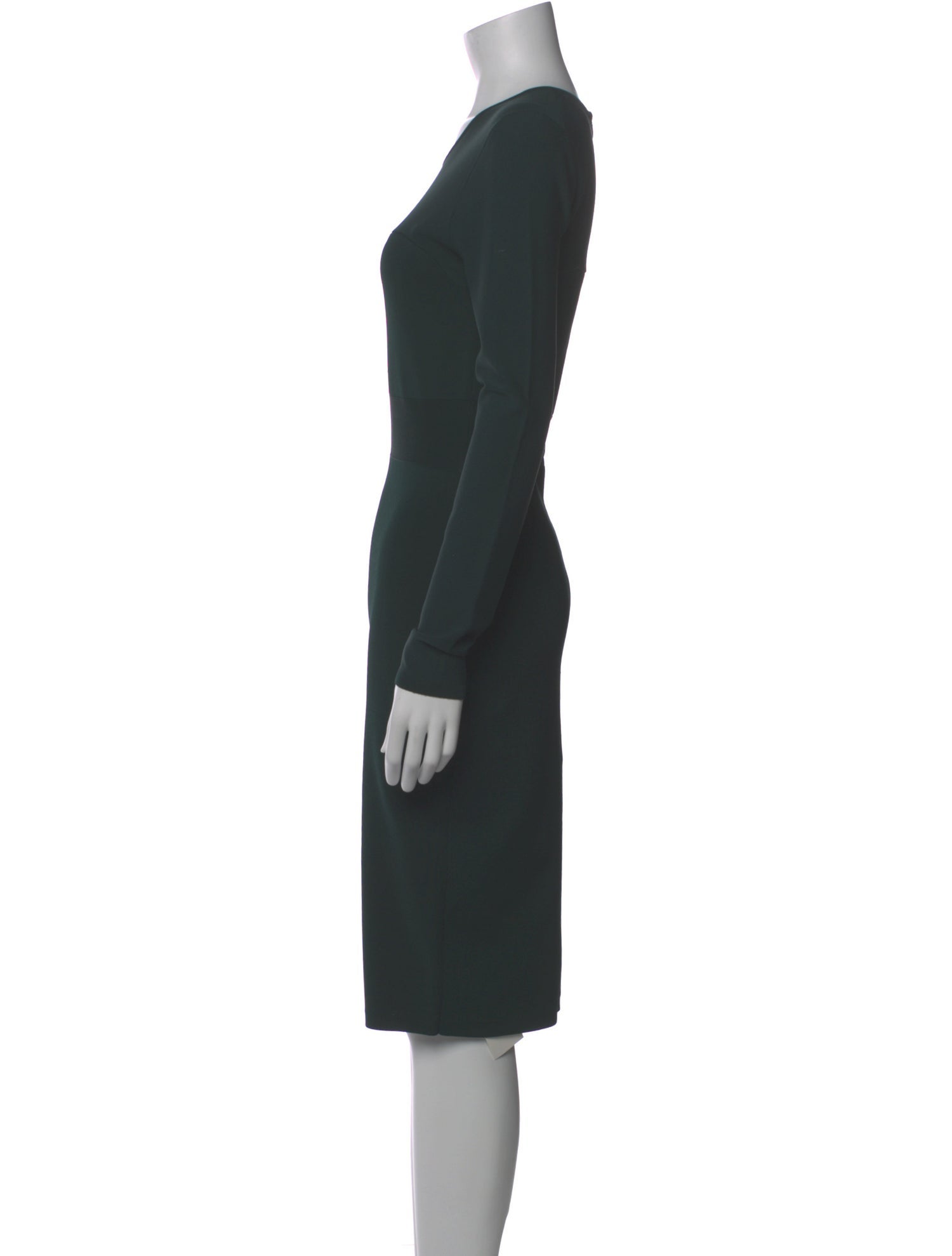 Narciso Rodriguez Crew Neck Knee-Length Dress
