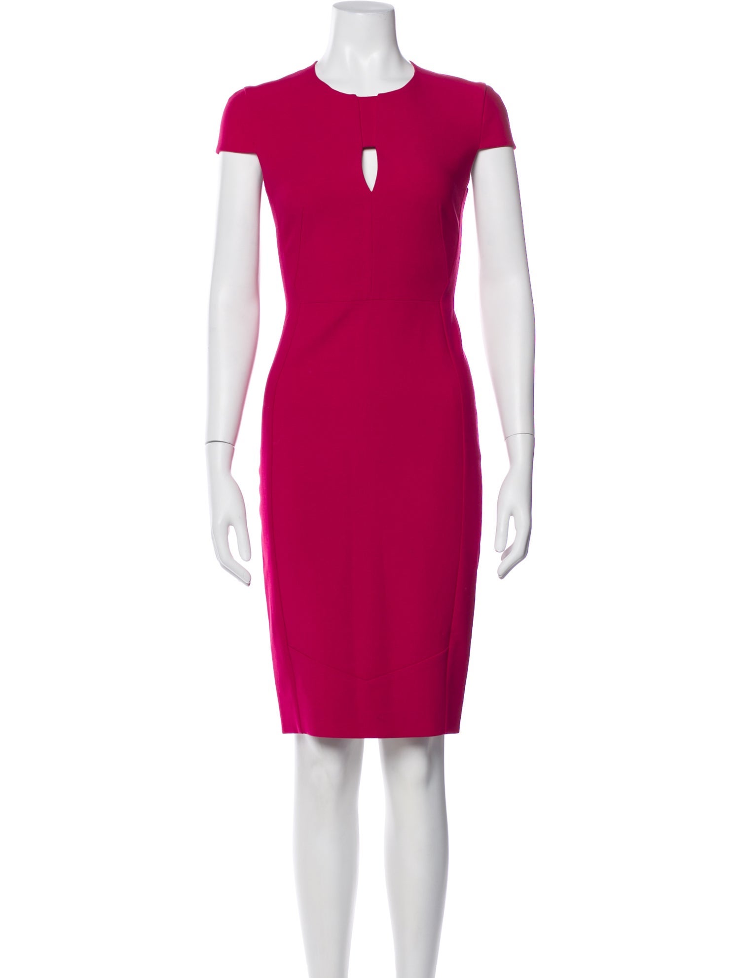 Narciso Rodriguez Crew Neck Knee-Length Dress