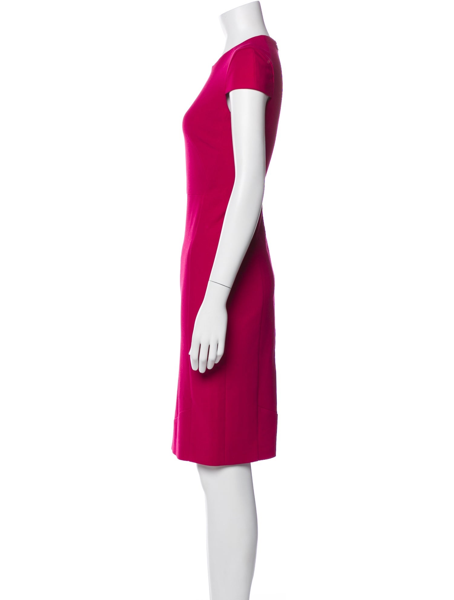 Narciso Rodriguez Crew Neck Knee-Length Dress
