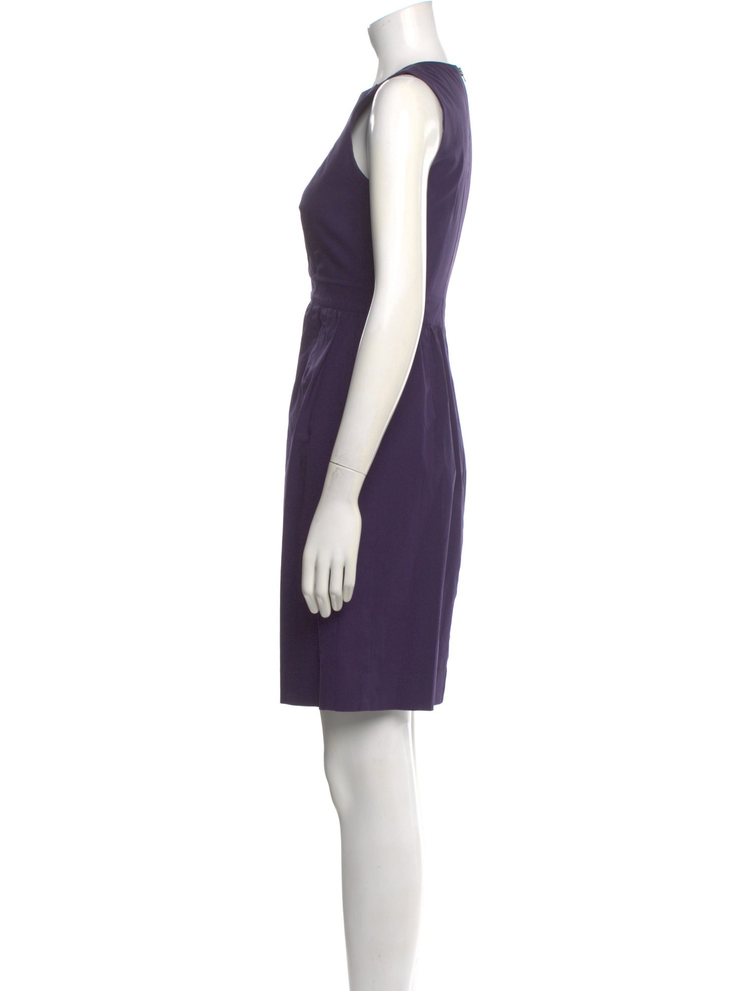 Narciso Rodriguez V-Neck Mini Dress